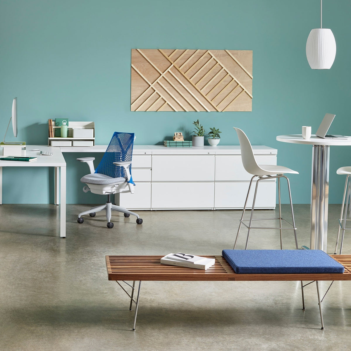 Nebula Bubble Mulberry Silk Pendant Lamp