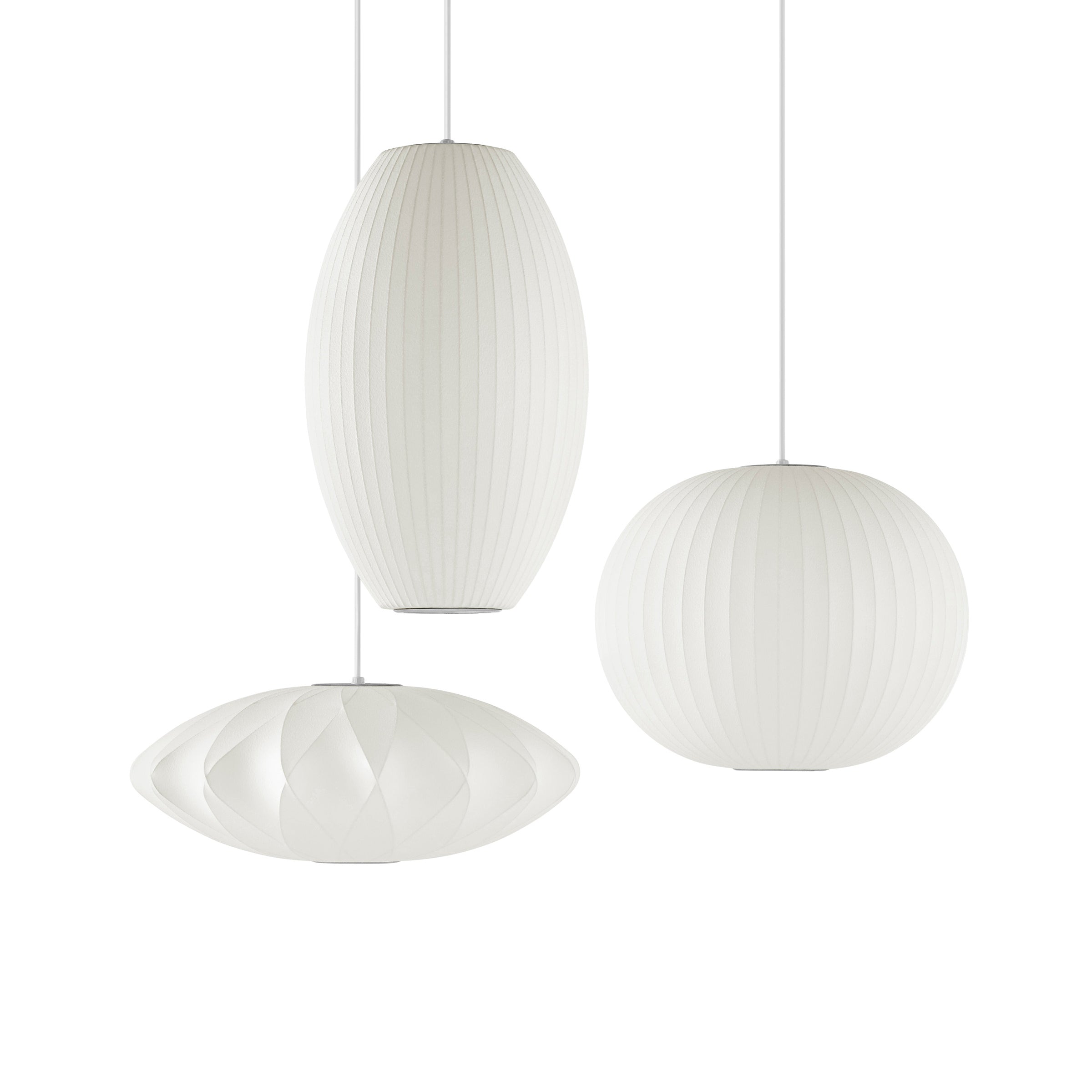Nebula Bubble Mulberry Silk Pendant Lamp