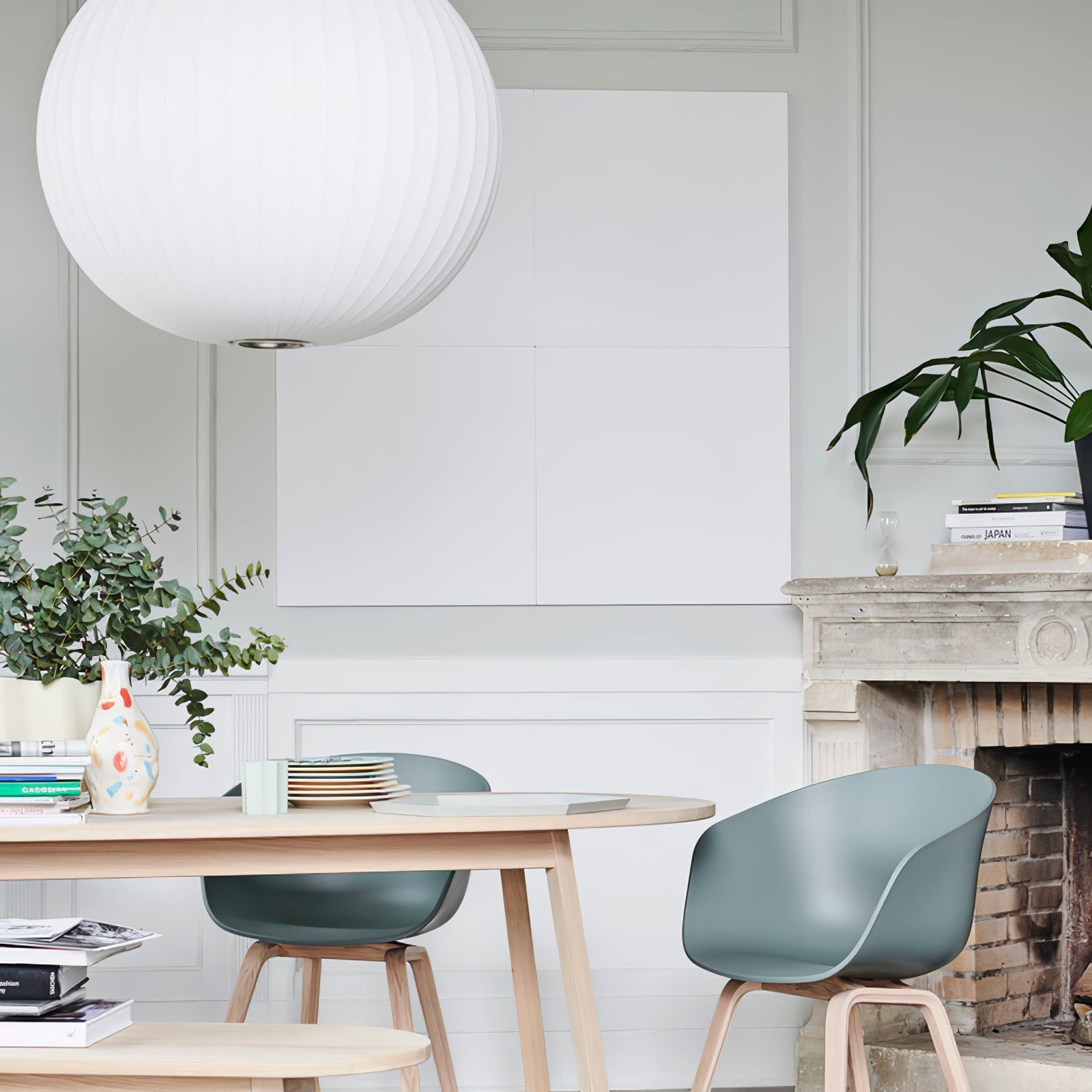Nebula Bubble Mulberry Silk Pendant Lamp