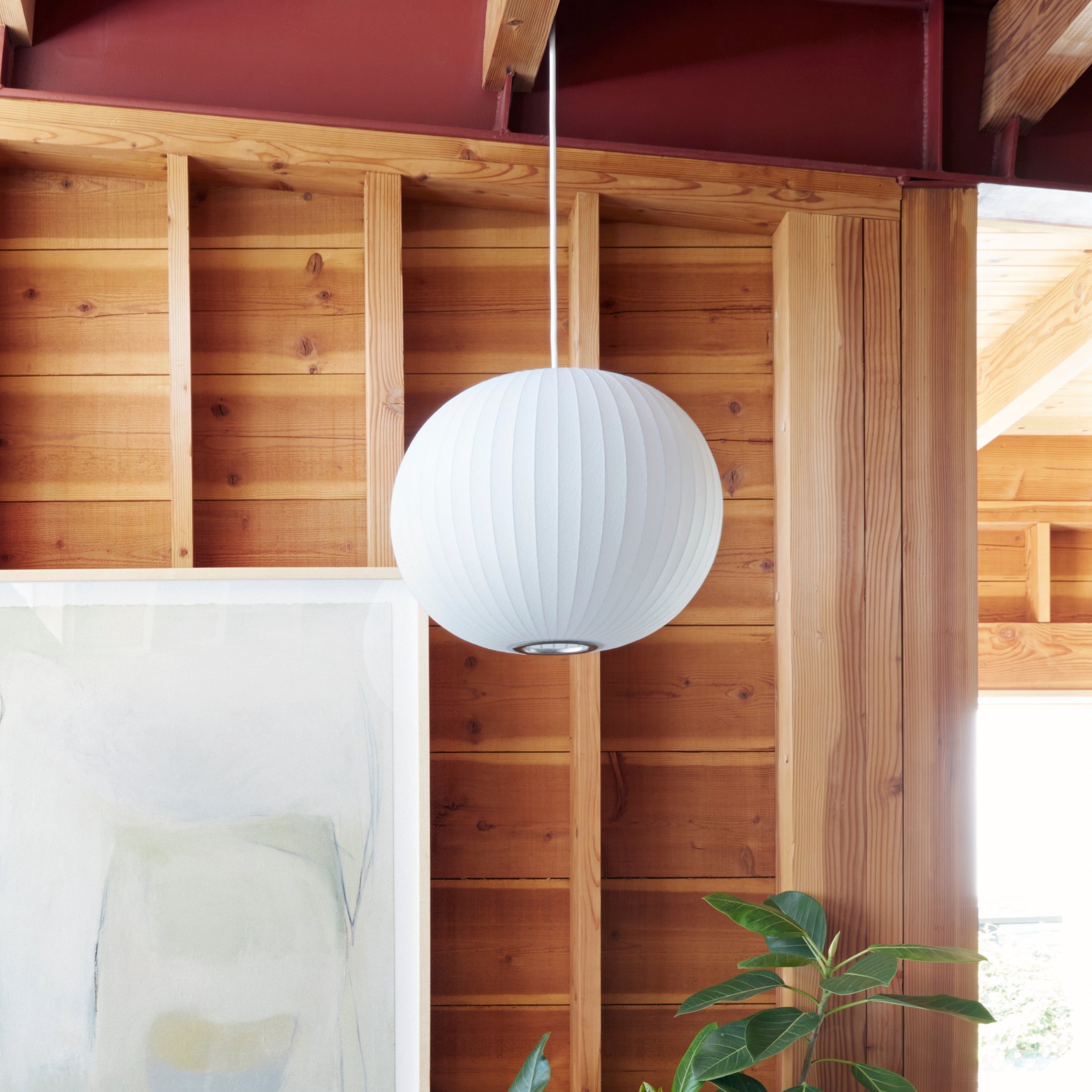 Nebula Bubble Mulberry Silk Pendant Lamp