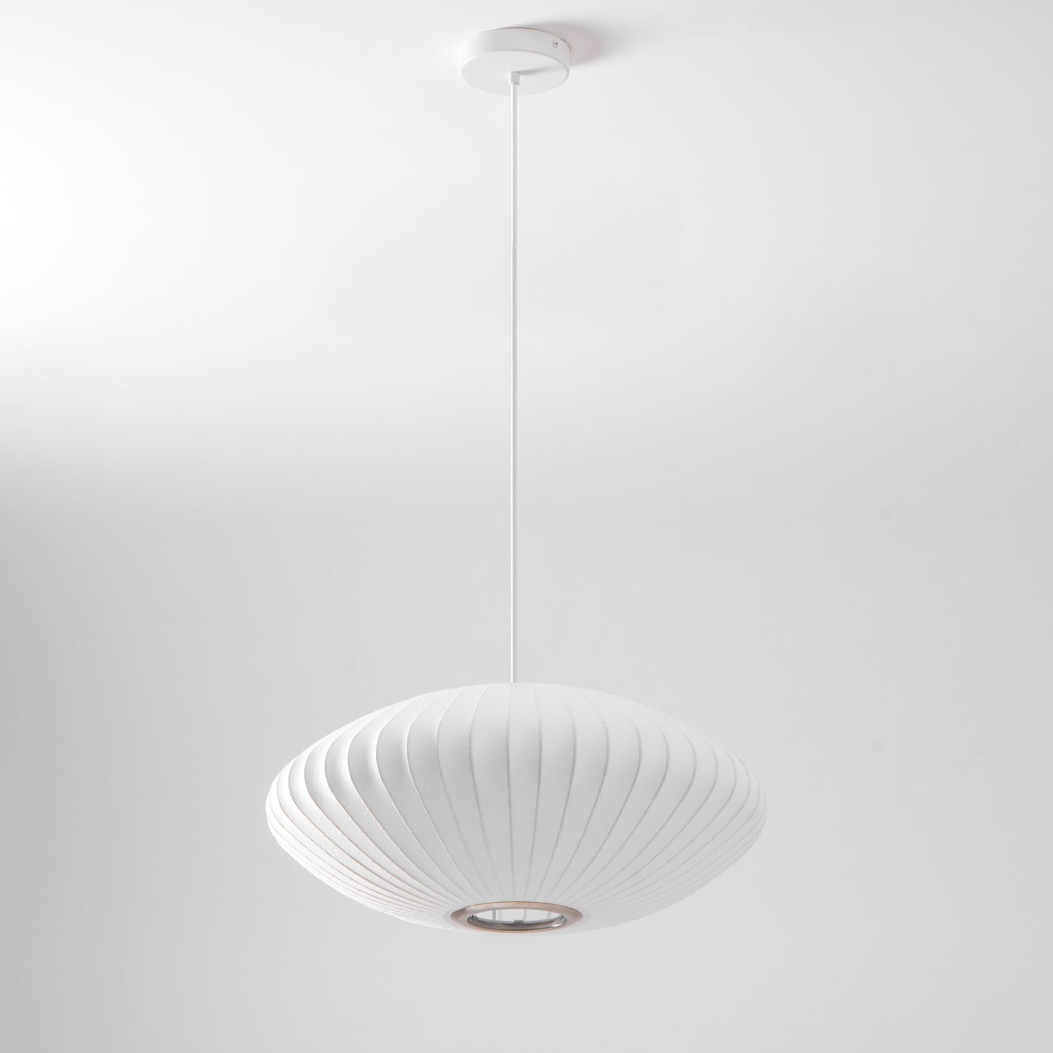 Nebula Bubble Mulberry Silk Pendant Lamp - Neutral Decor