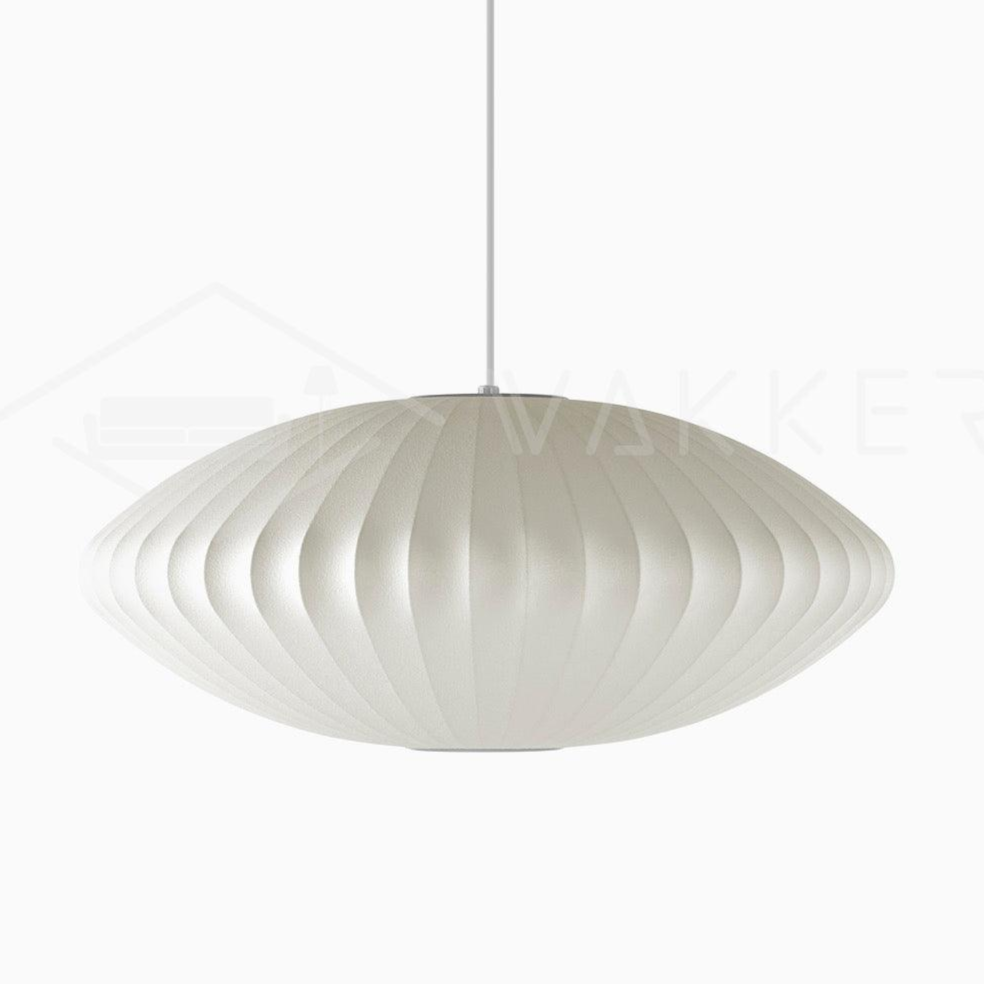 Nebula Bubble Mulberry Silk Pendant Lamp - Neutral Decor