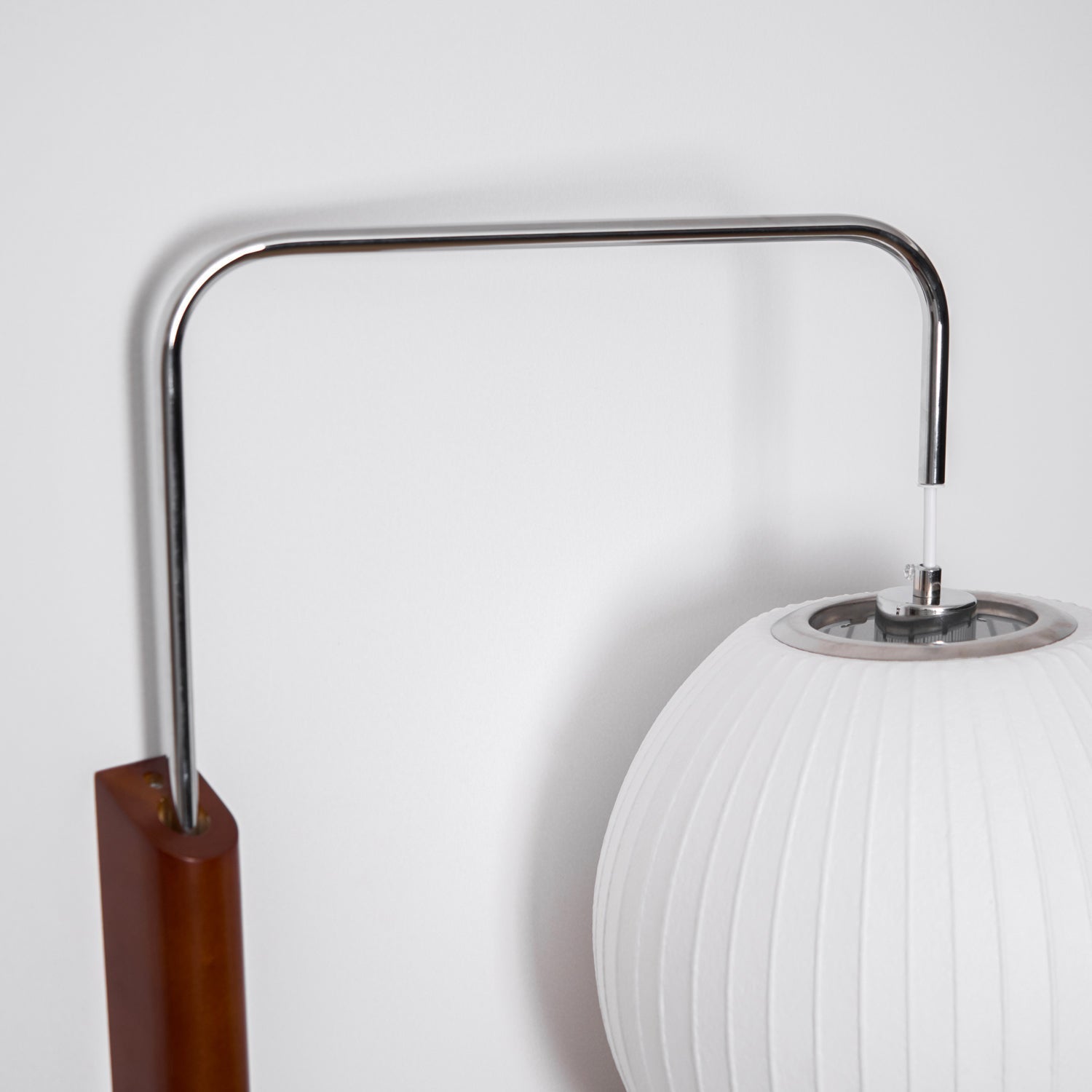 Hugo Wall Sconce Walnut Ball