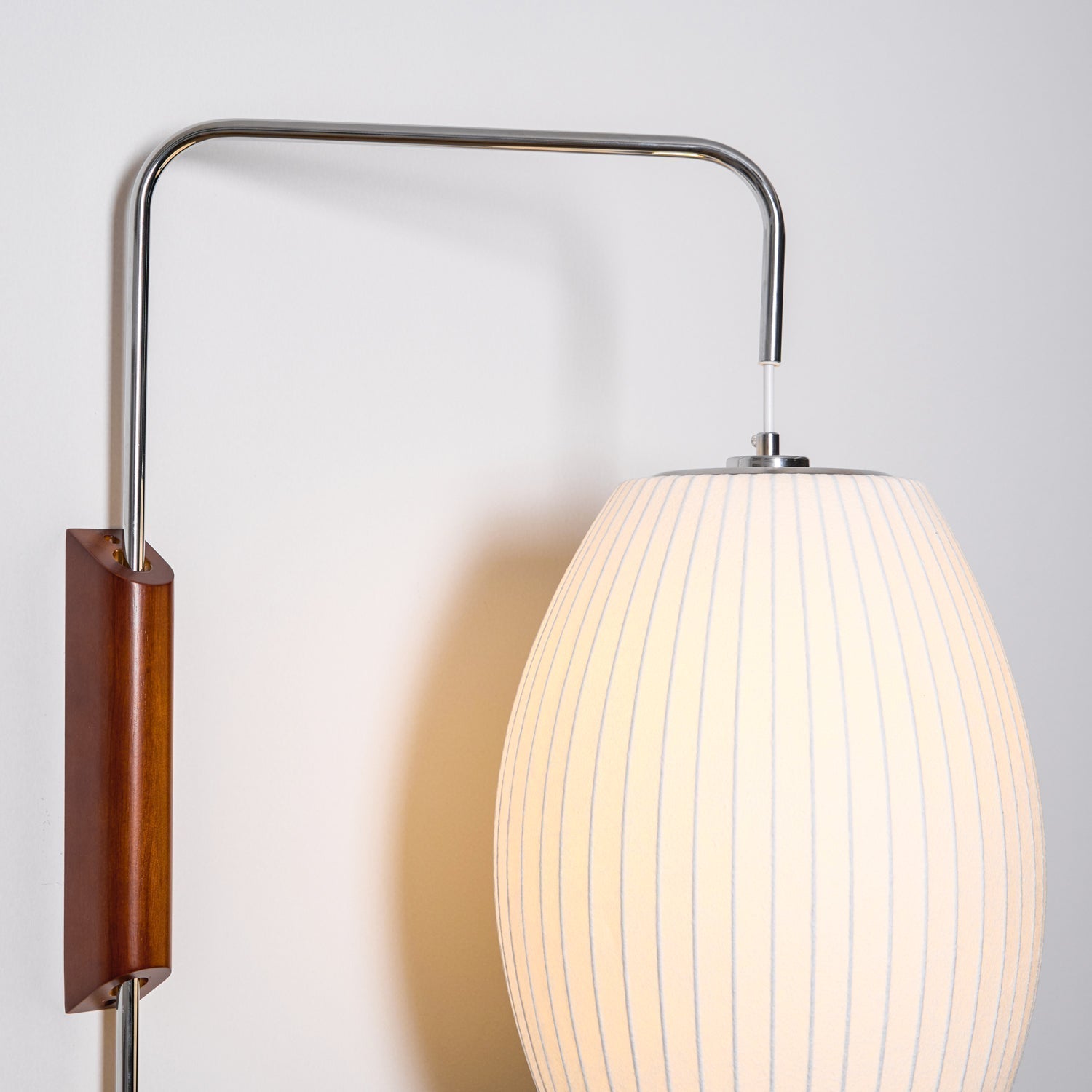 Hugo Wall Sconce Walnut Ball