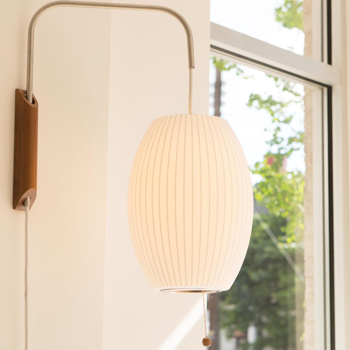 Hugo Wall Sconce Walnut Ball
