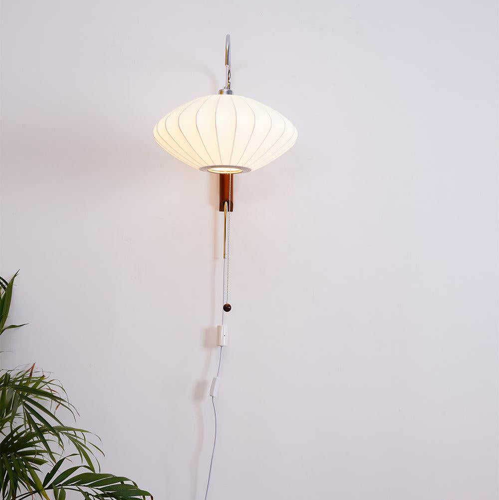Hugo Wall Sconce Walnut Ball