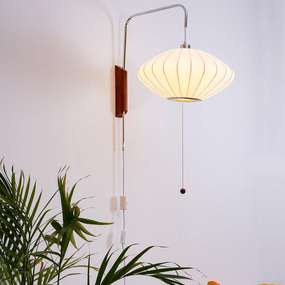 Hugo Wall Sconce Walnut Ball