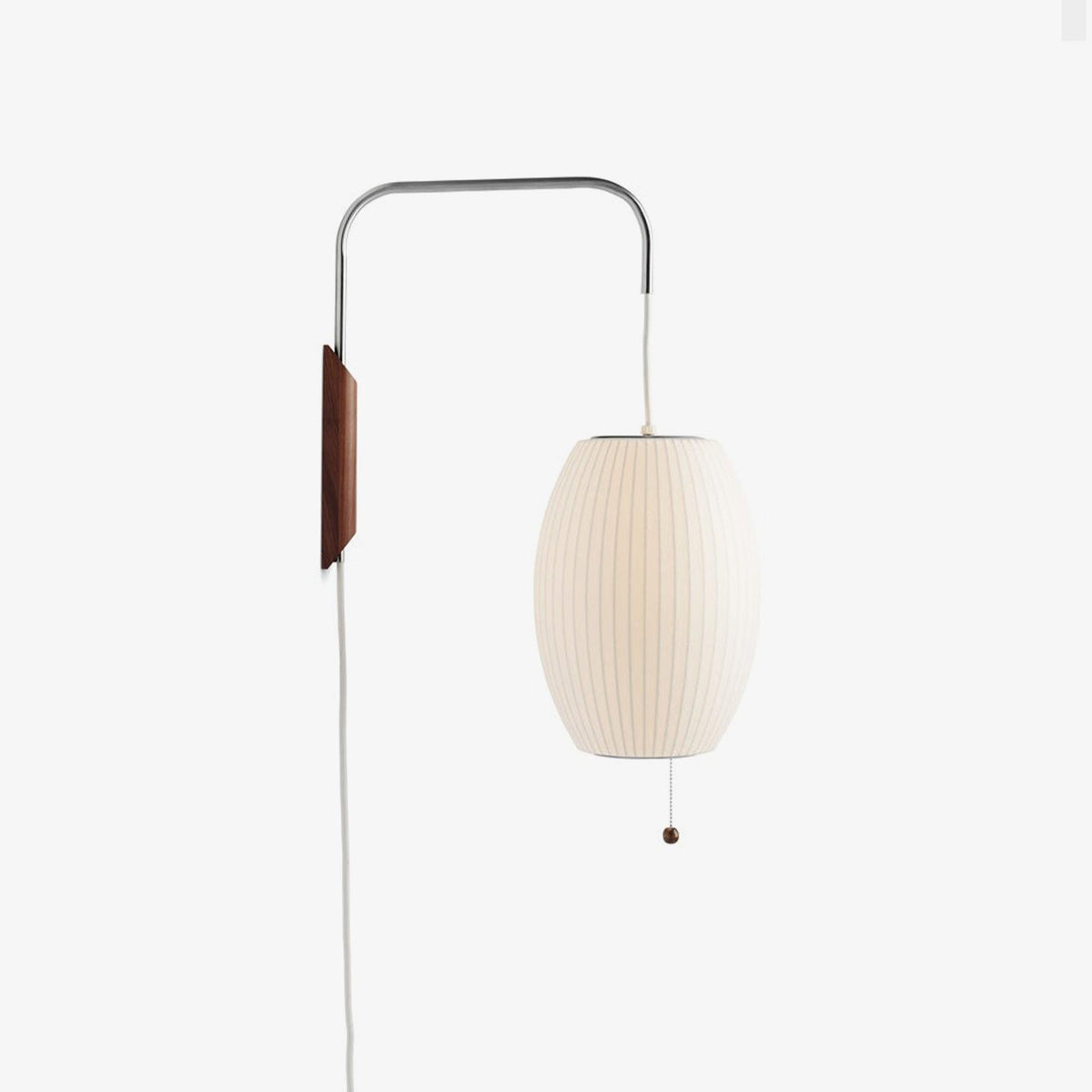 Hugo Wall Sconce Walnut Ball