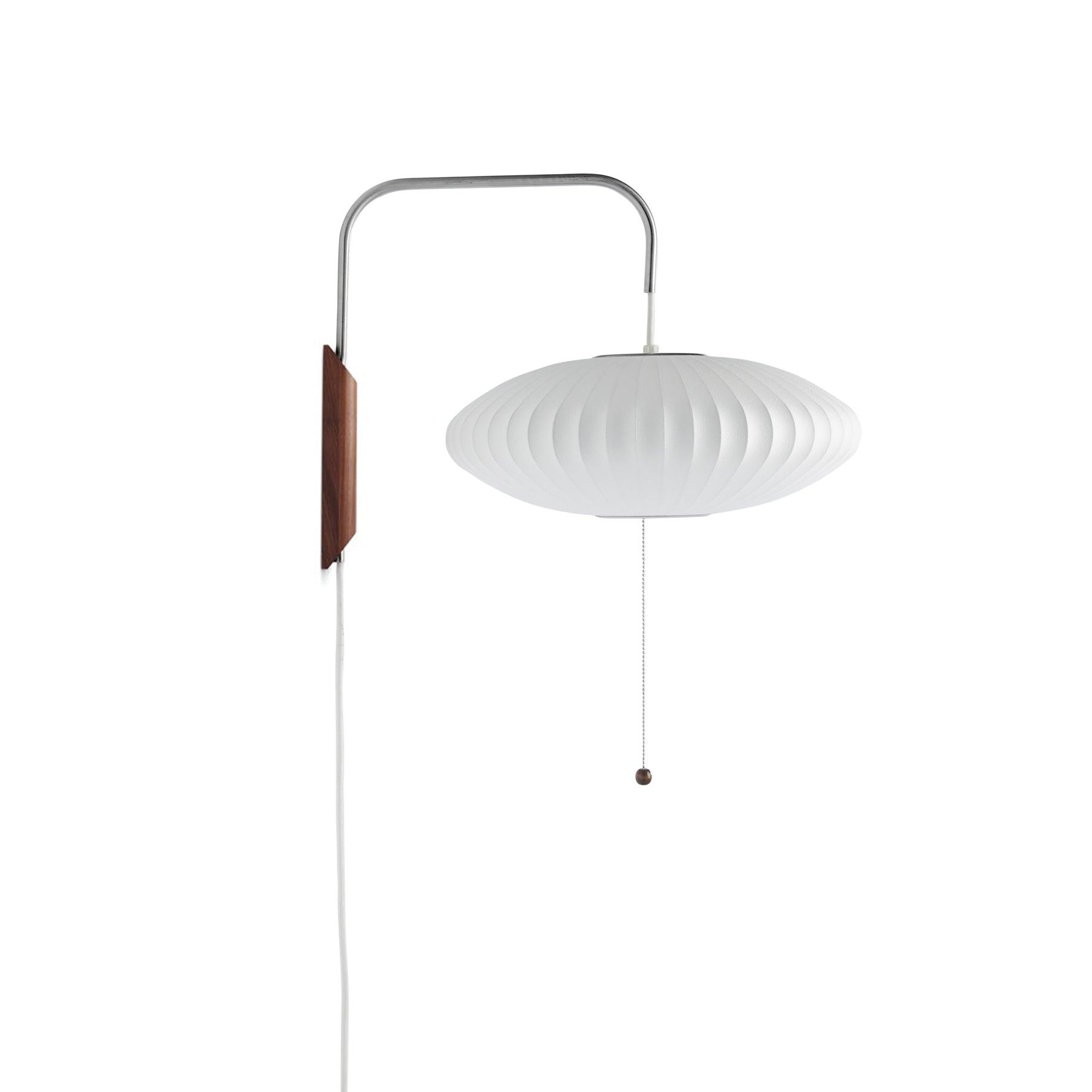 Hugo Wall Sconce Walnut Ball