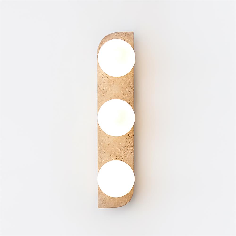 Ritta Travertine Wall Lamp - Neutral Decor