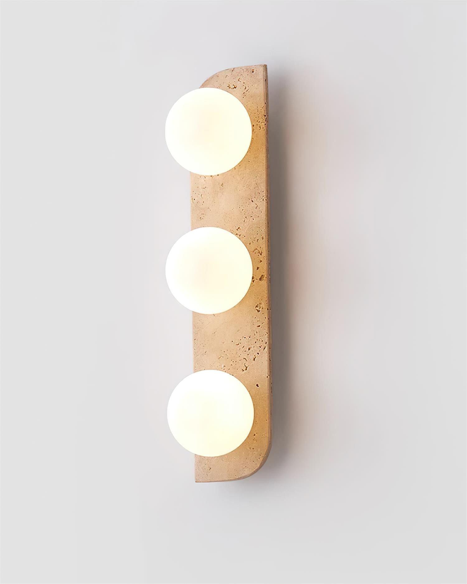 Ritta Travertine Wall Lamp - Neutral Decor