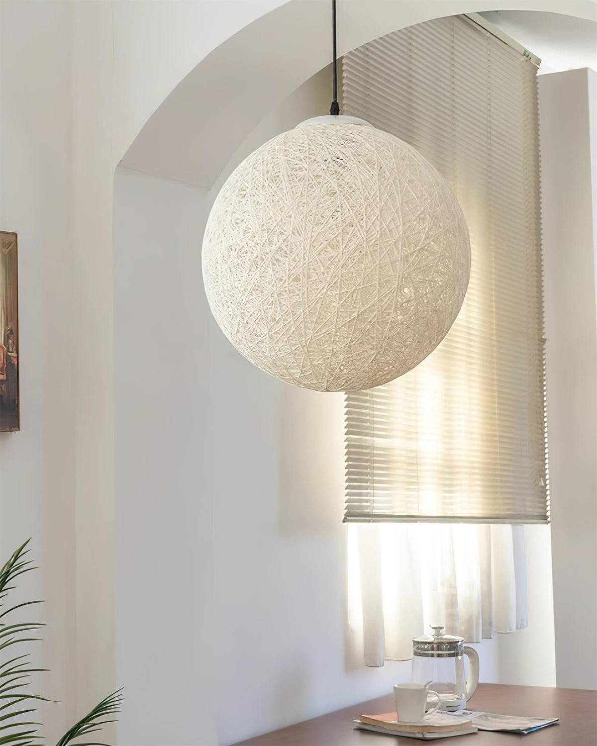 Cashae Modern Minimalist Sphere Pendant Light