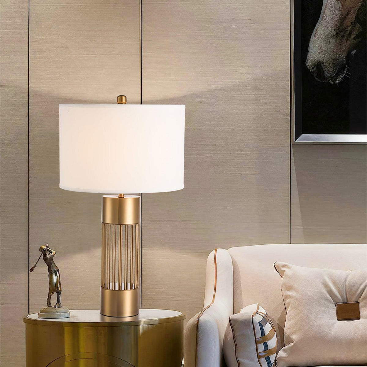 Mireira Modern Fabric Table Lamp