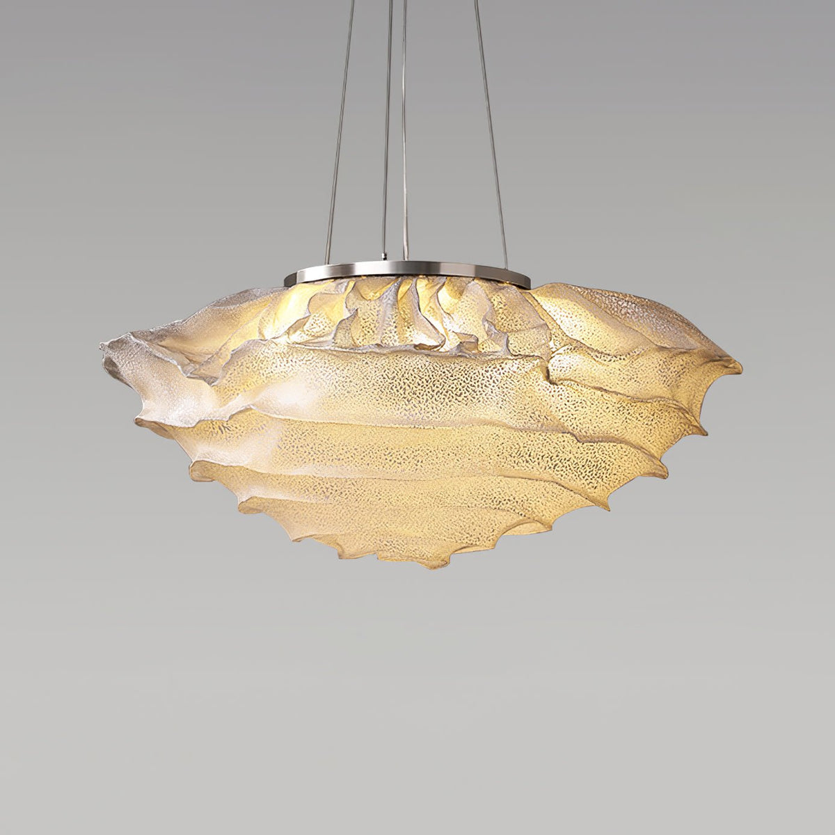 Wavern Steel Artistic Pendant Light
