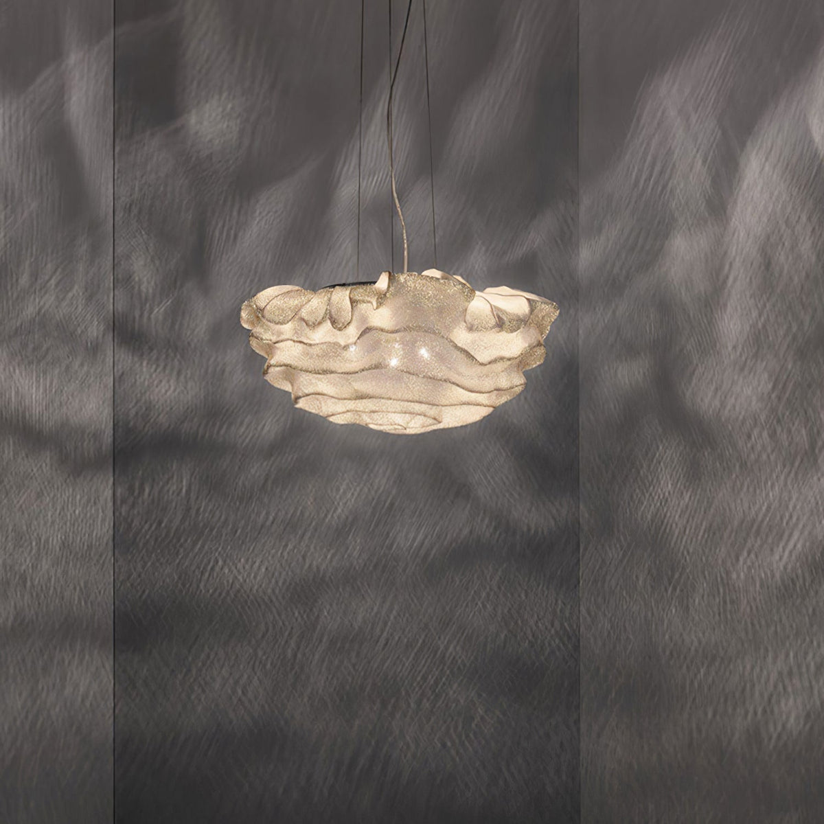 Wavern Steel Artistic Pendant Light