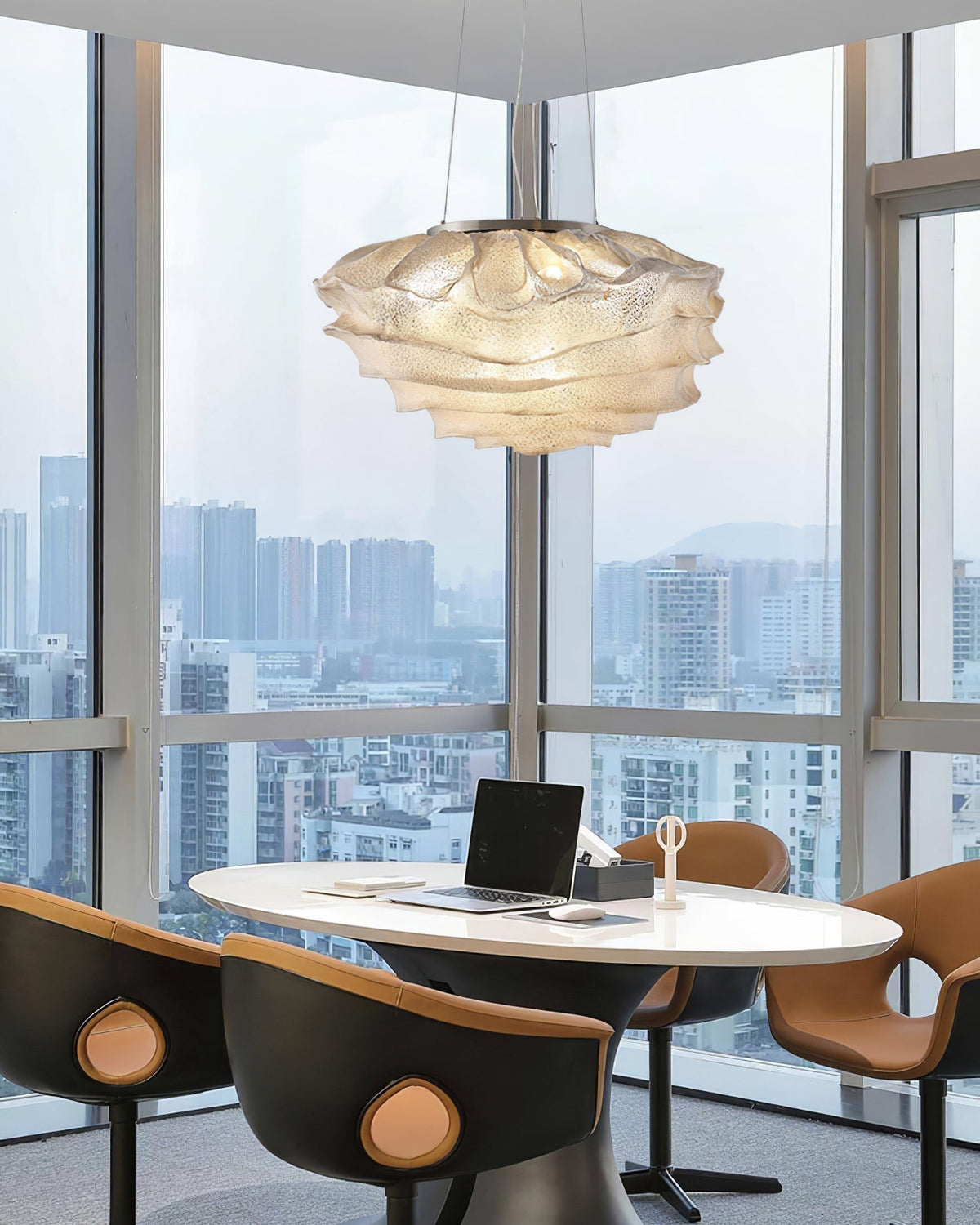 Wavern Steel Artistic Pendant Light