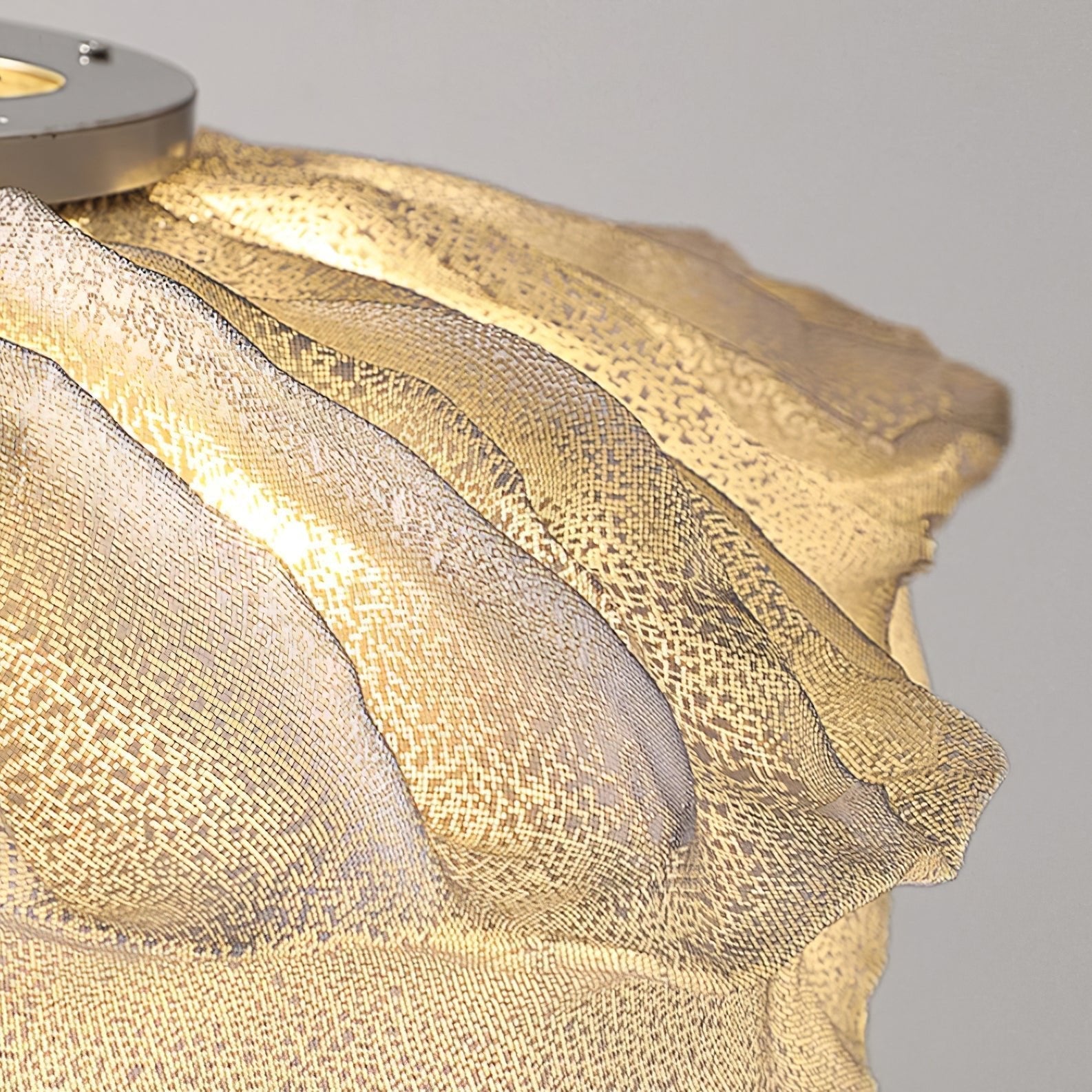 Wavern Steel Artistic Pendant Light