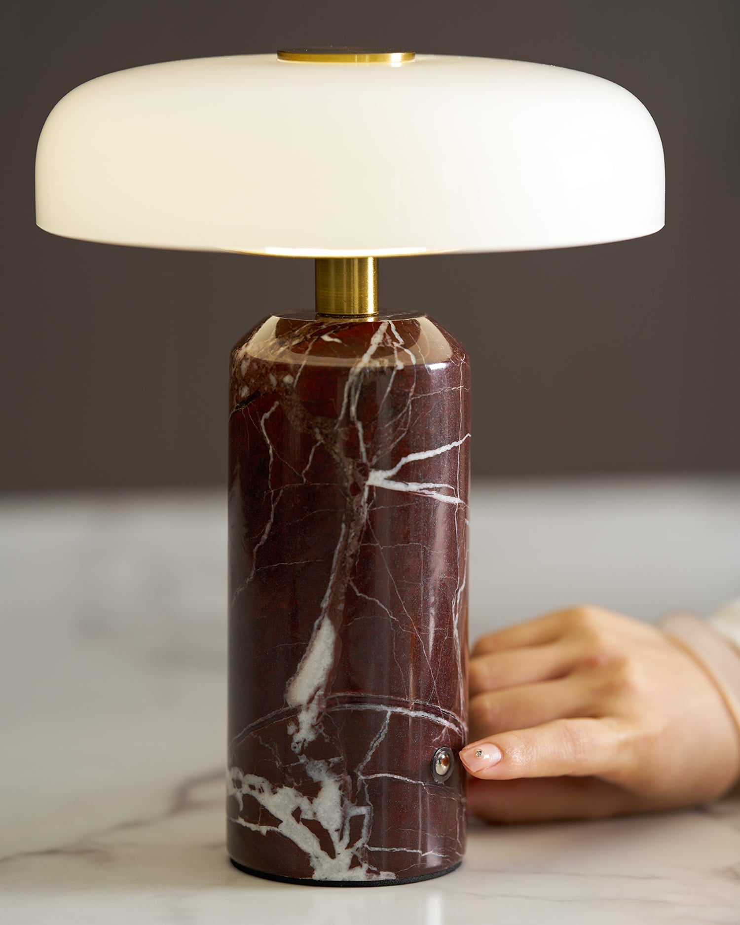 Dovercourt Marble Table Lamp