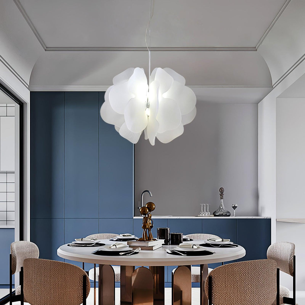 Orelisiella Pendant Light Plastic Floral
