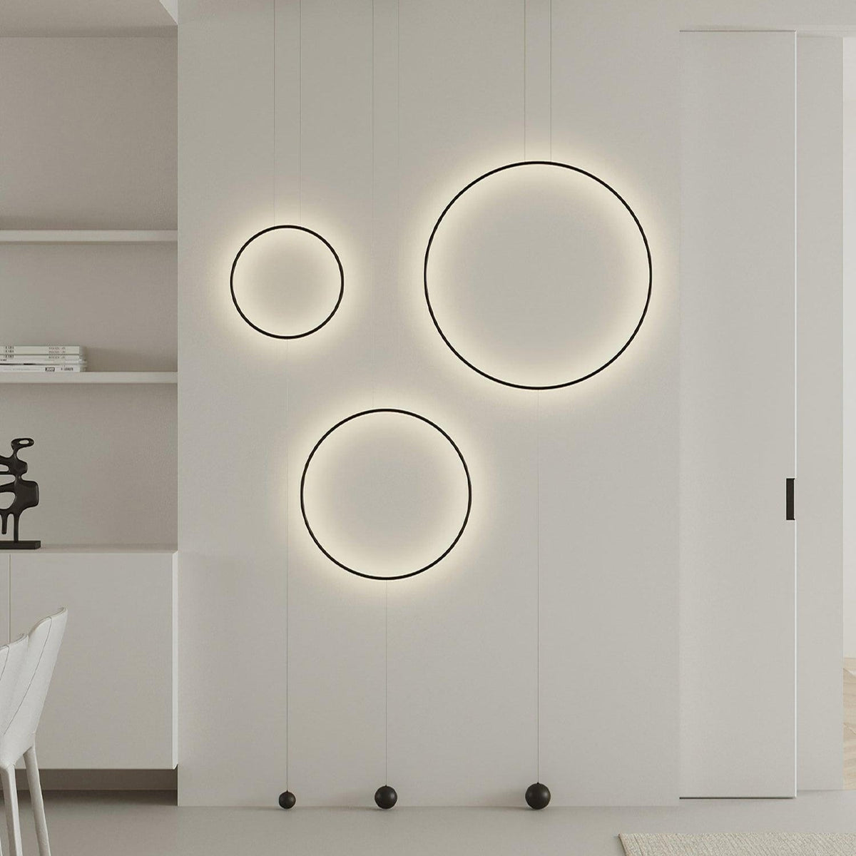 Ryker Minimalist Circle Pendant Light