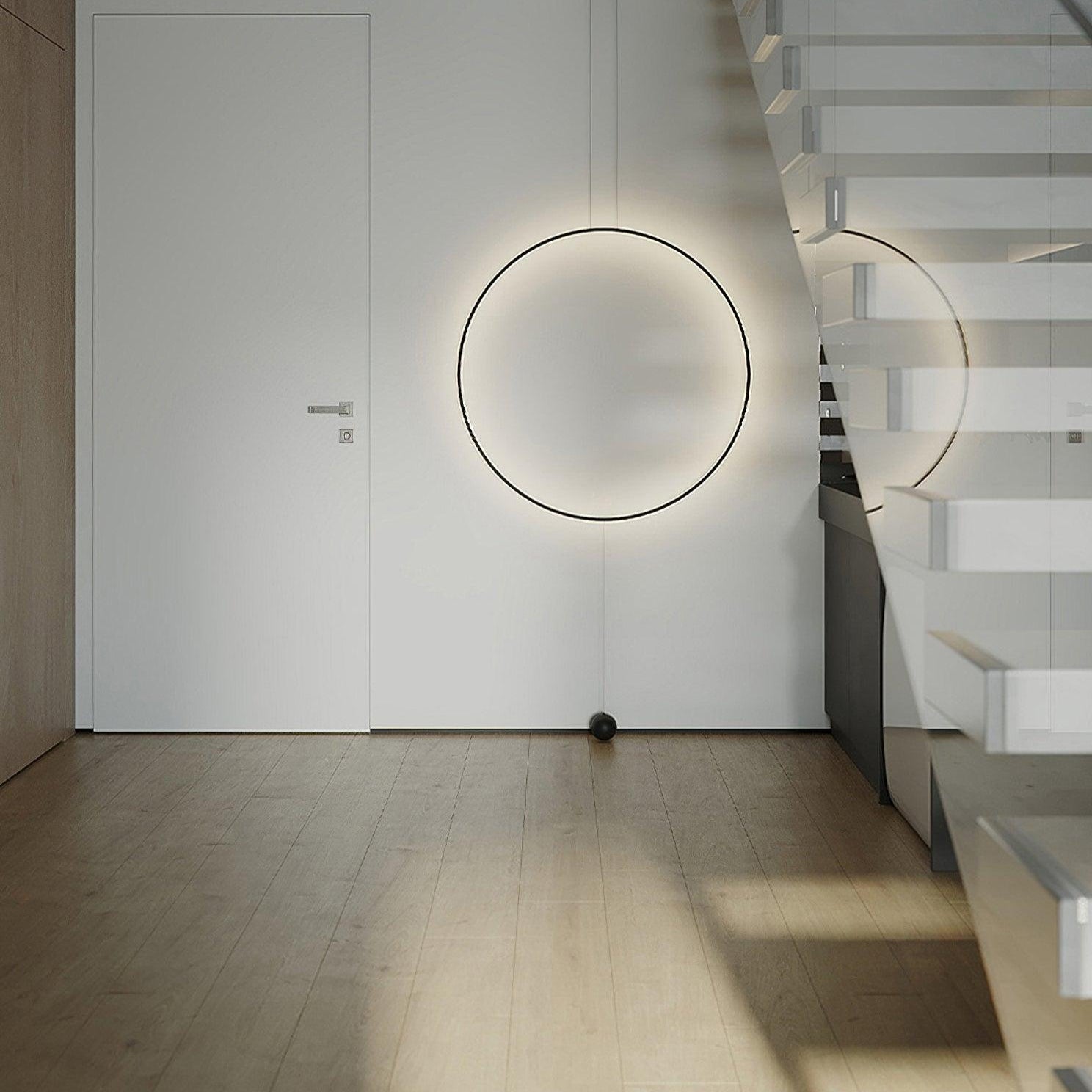 Ryker Minimalist Circle Pendant Light