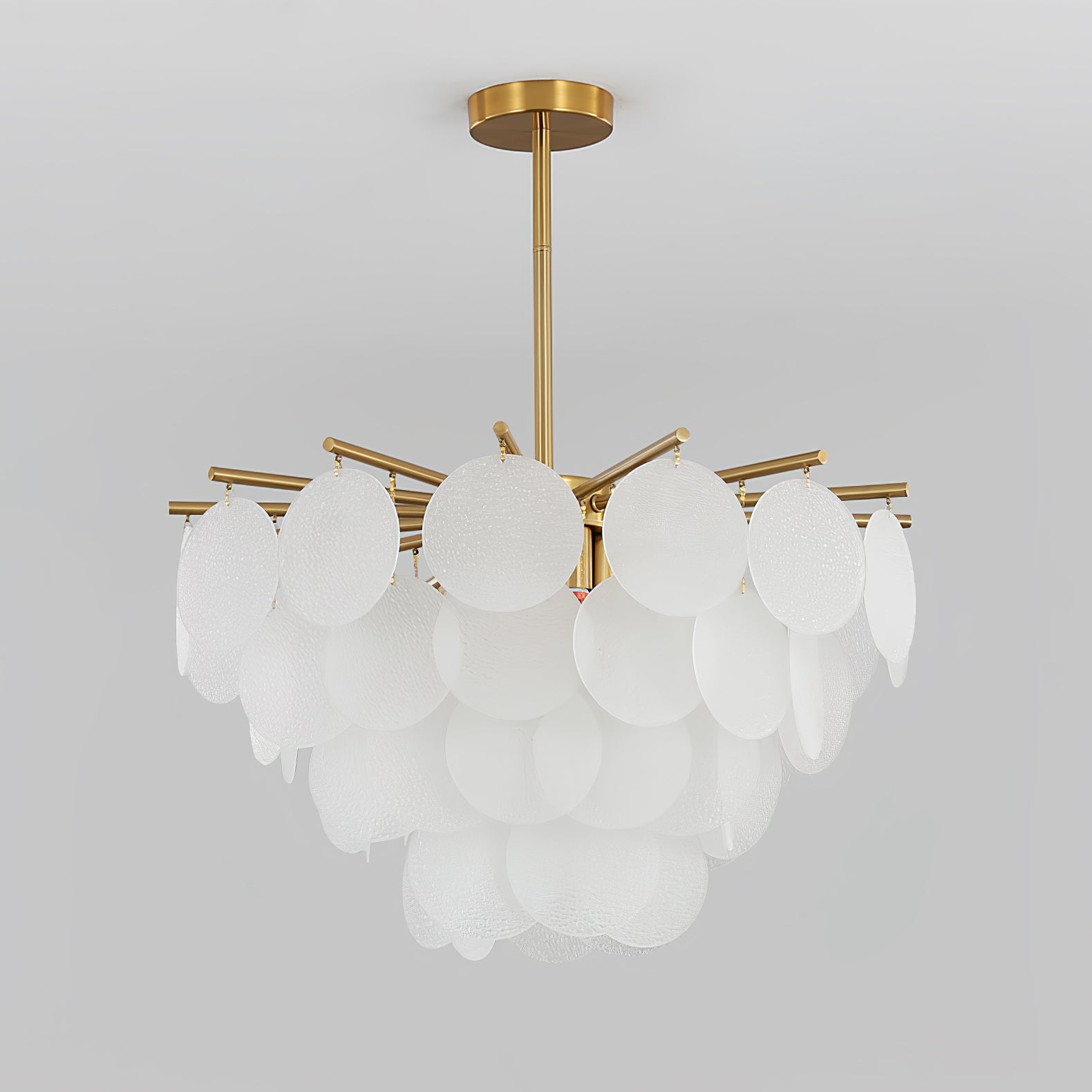 Zorven Chandelier Nimbus Glass Droplets