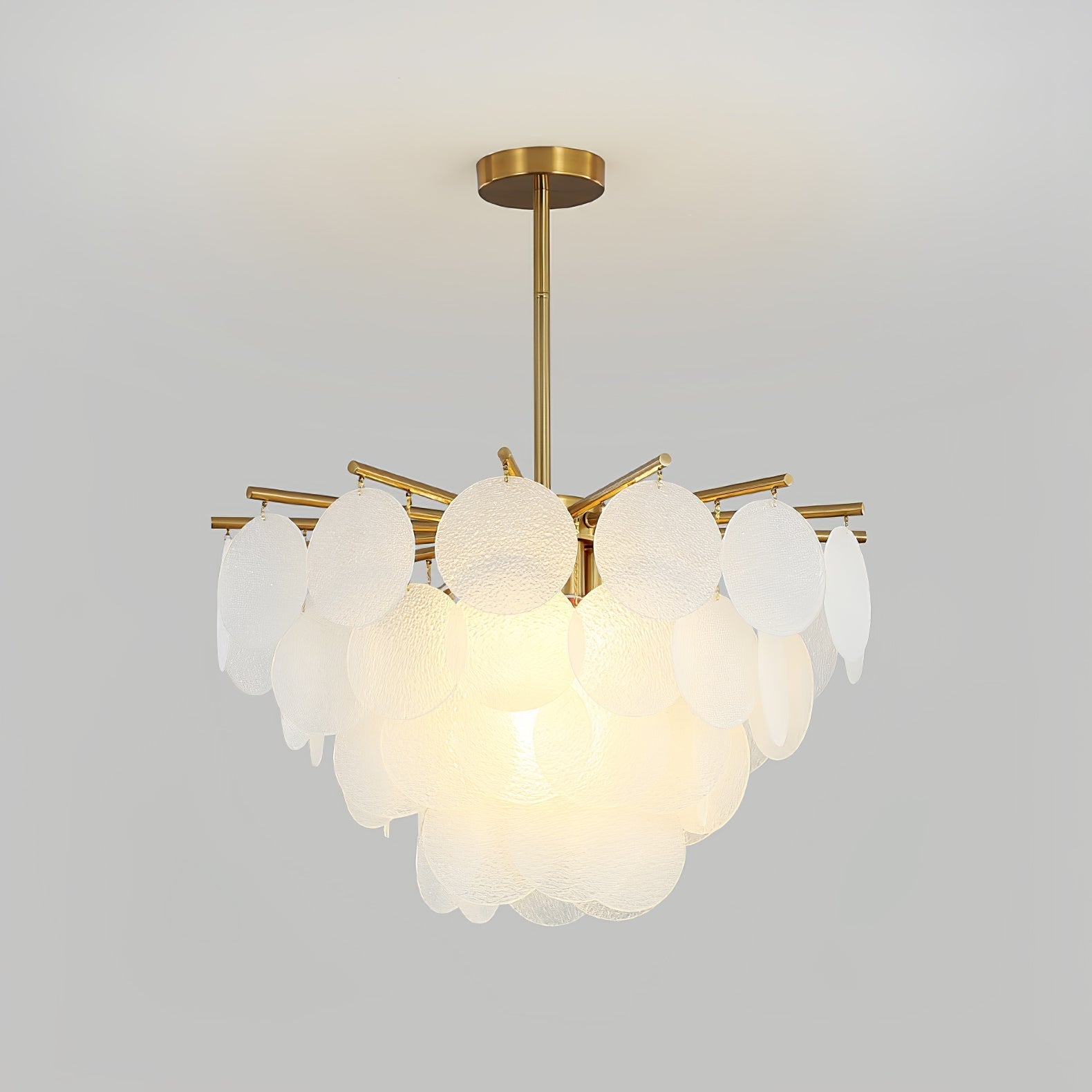 Zorven Chandelier Nimbus Glass Droplets