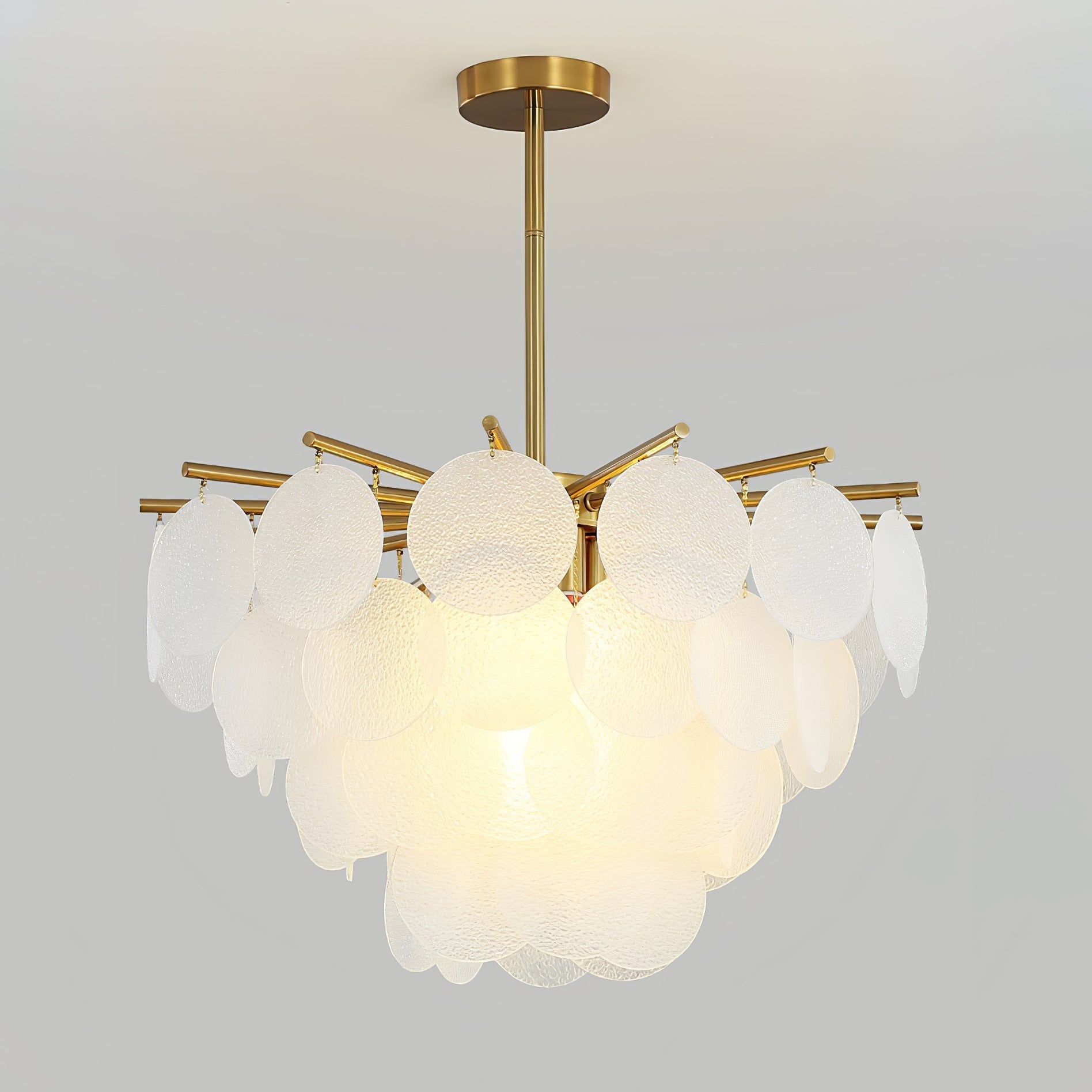 Zorven Chandelier Nimbus Glass Droplets