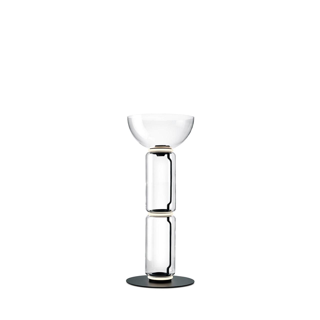 Lustra Floor Lamp Bamboo Glass - Neutral Decor