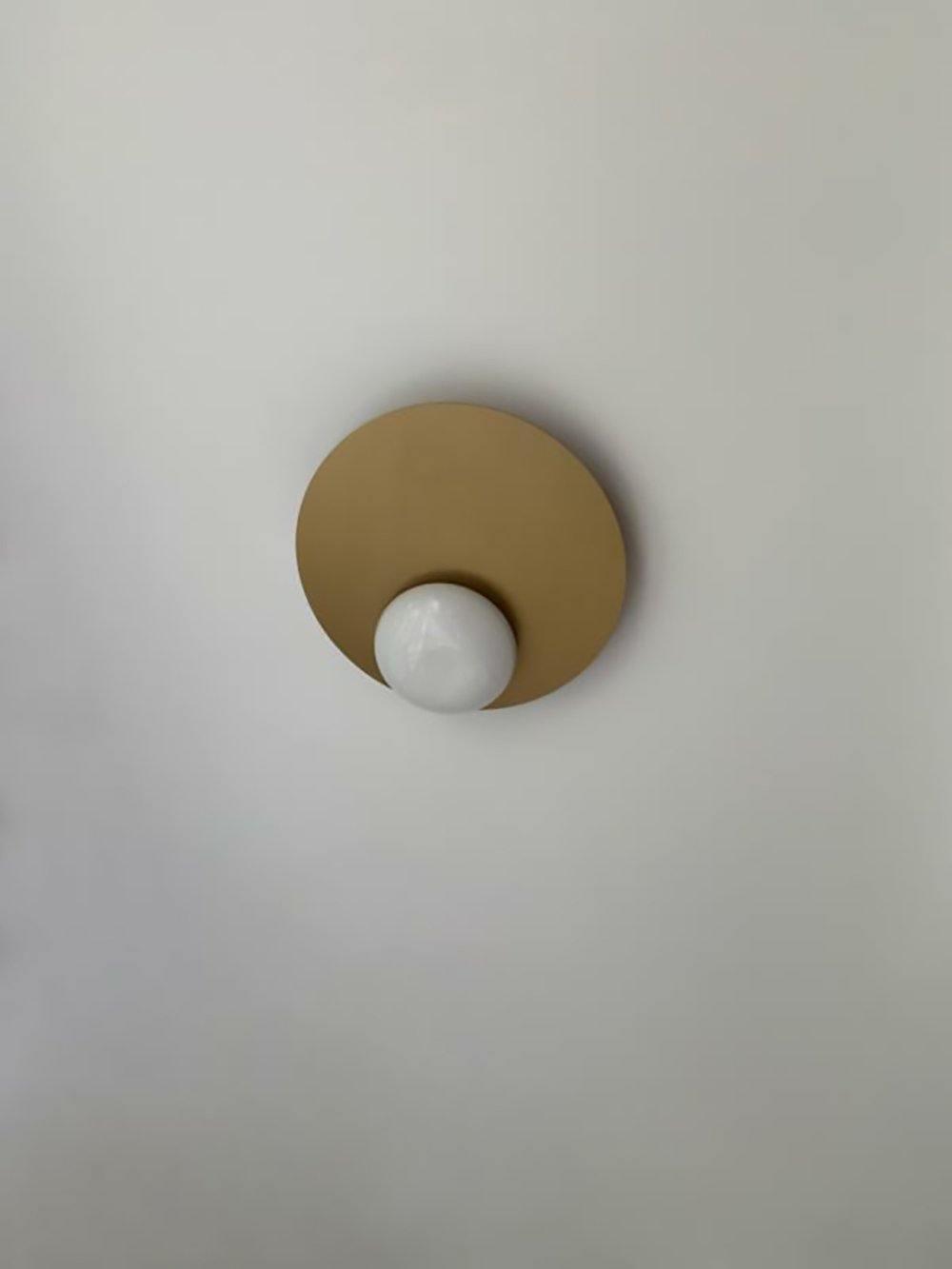 Ivsolion Modern Minimalist Angled Glass Sconce Wall lamp