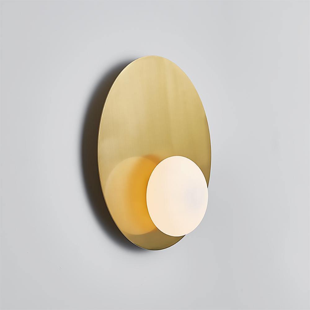 Ivsolion Modern Minimalist Angled Glass Sconce Wall lamp