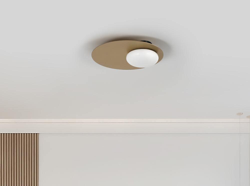 Ivsolion Modern Minimalist Angled Glass Sconce Wall lamp