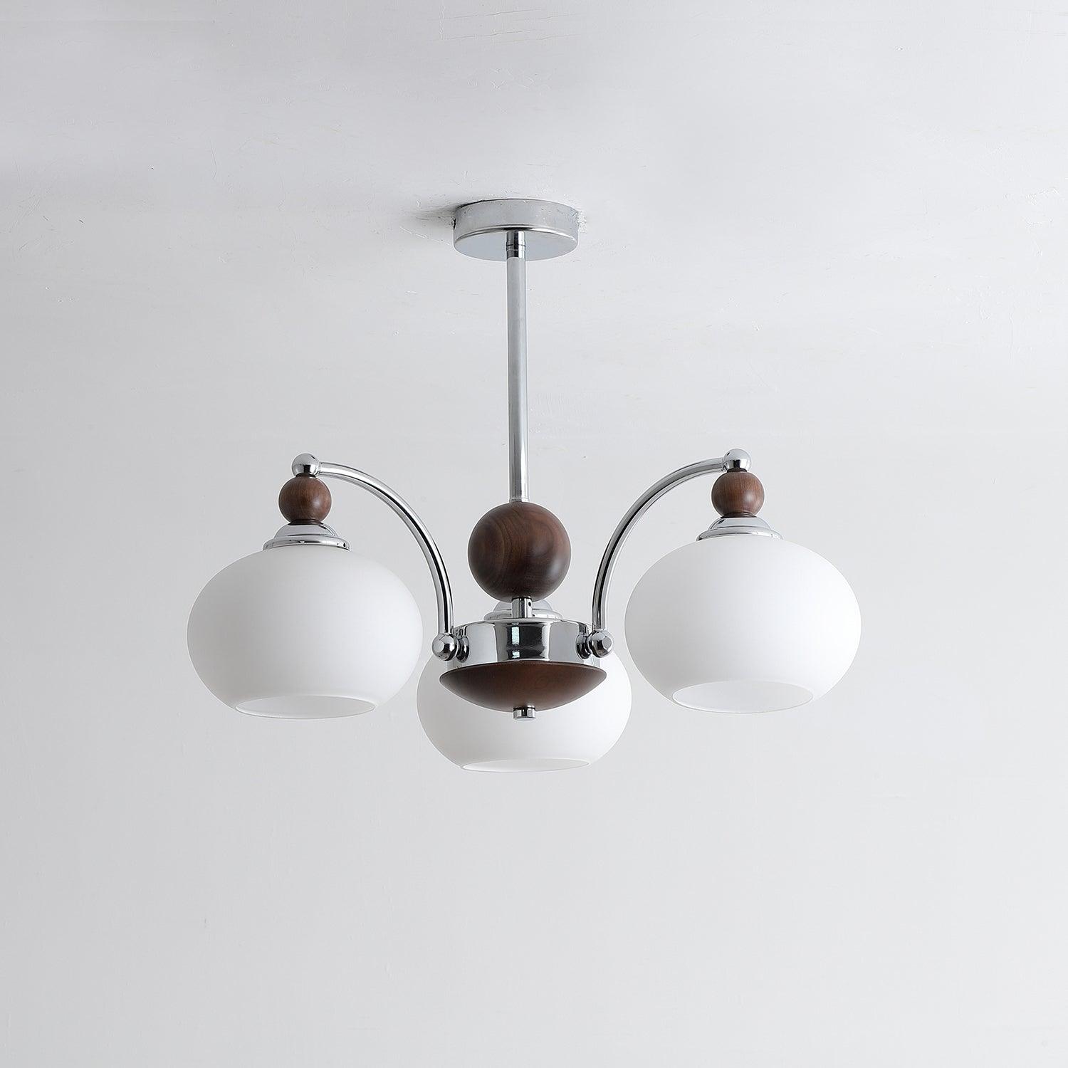 Molvin Chandelier Globe Arm Contemporary