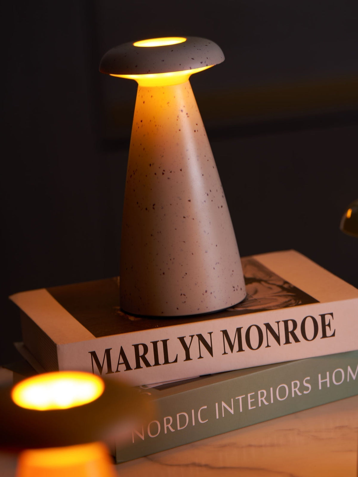 Mushroove Ceramic Minimalist Table Lamp