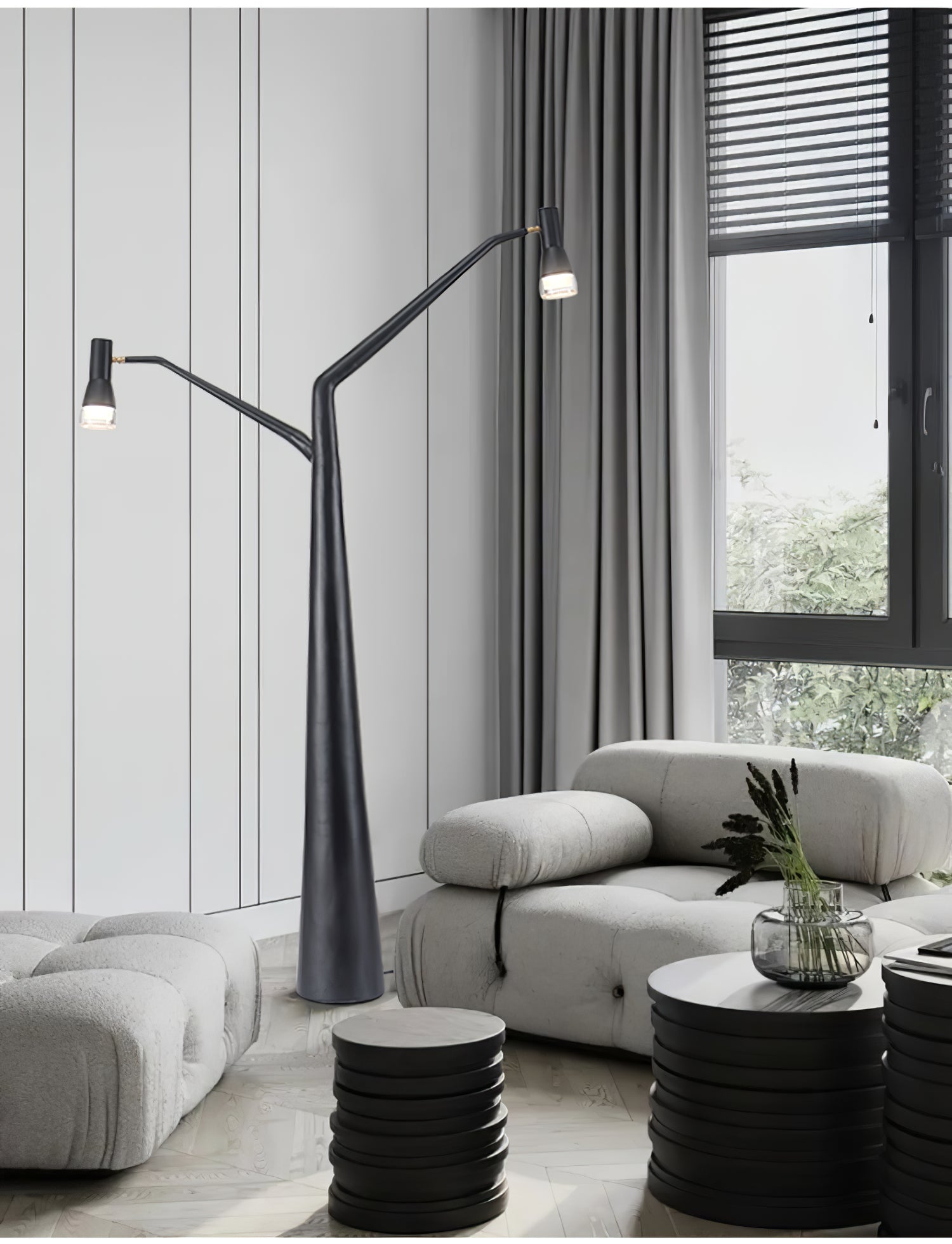 Lylirarae Branch-like Black Floor Lamp
