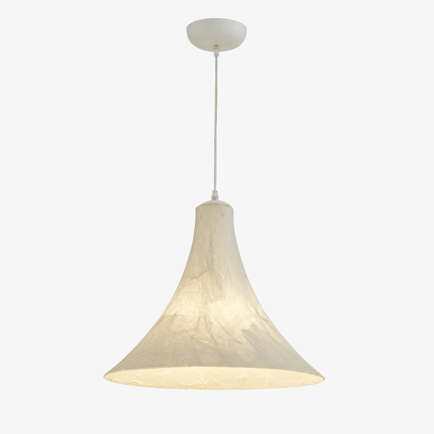 Abbotswell Modern Minimalist Natural Flat Pendant Lamp