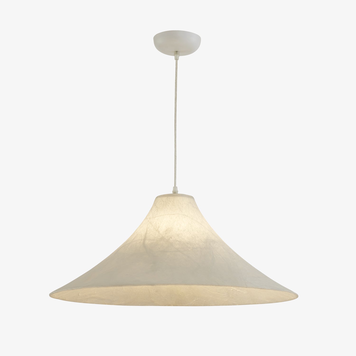 Abbotswell Modern Minimalist Natural Flat Pendant Lamp