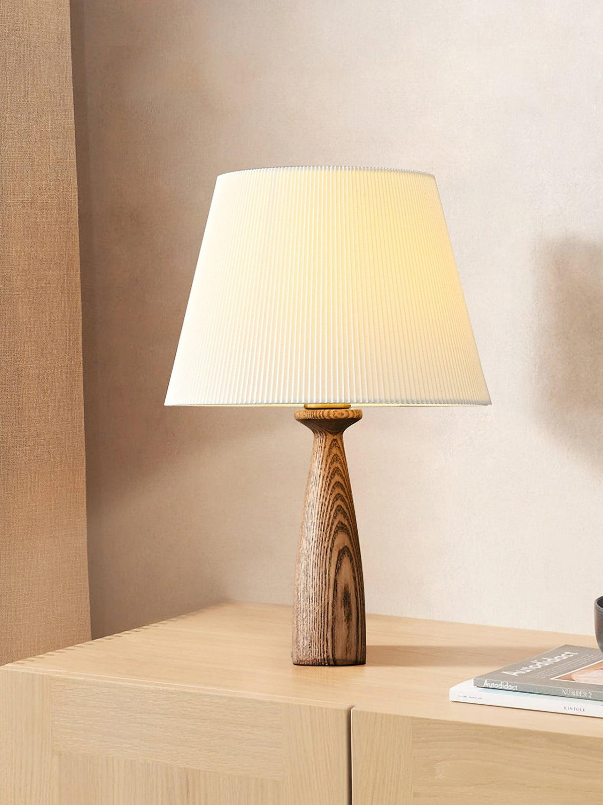 Soma Table Lamp Nora Wood