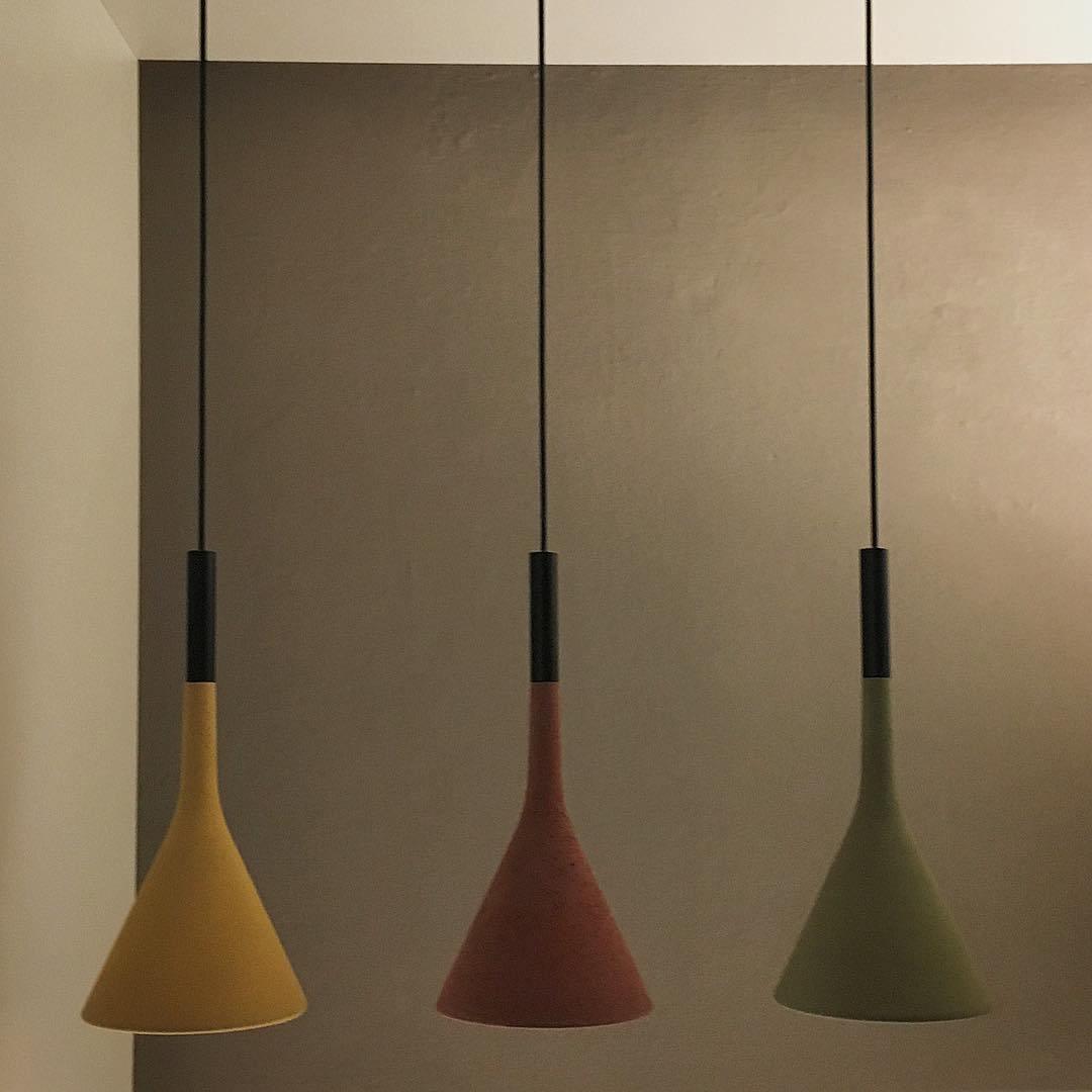 Veyloth Conical Concrete Pendant Light