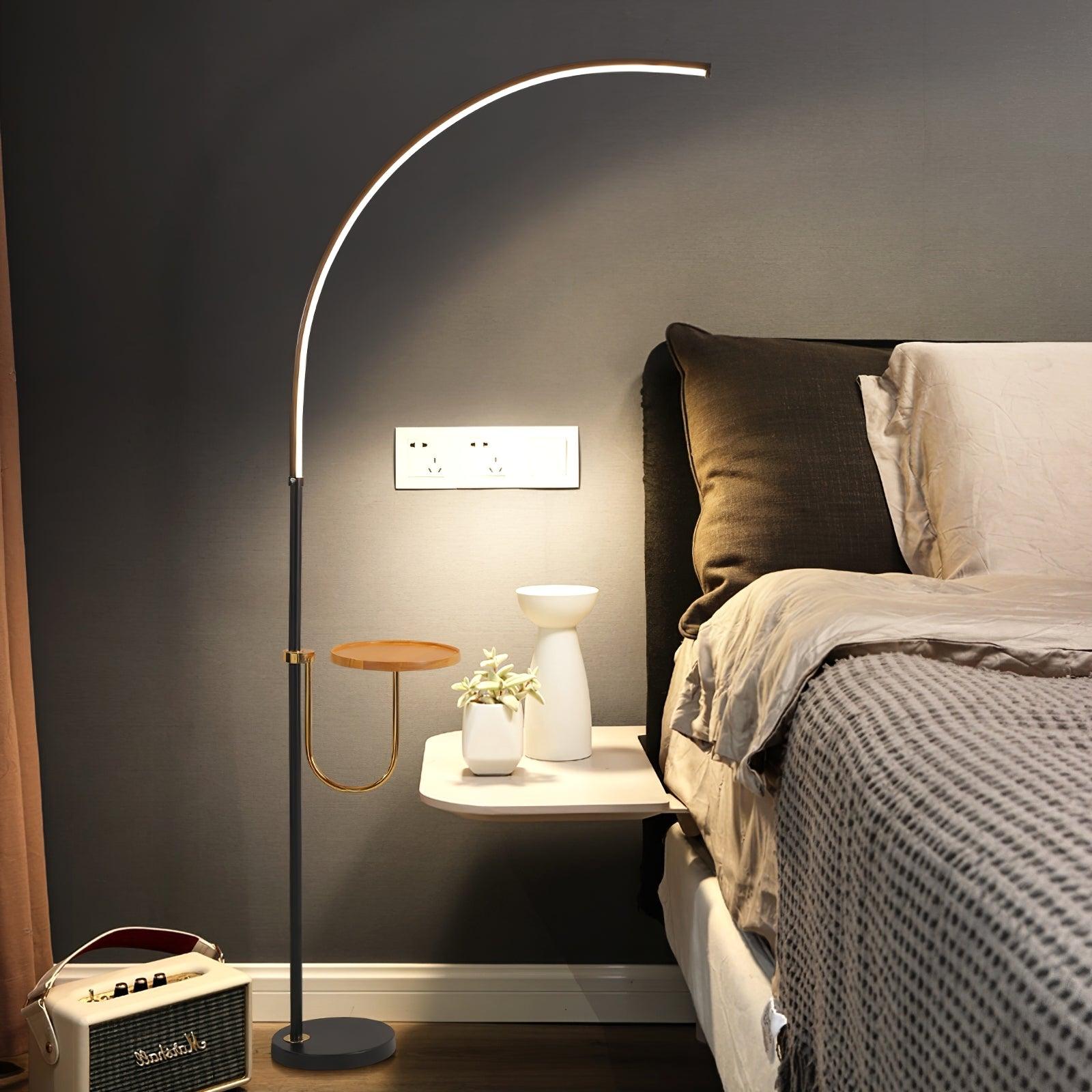 Tild Wood Silicone Floor Lamp
