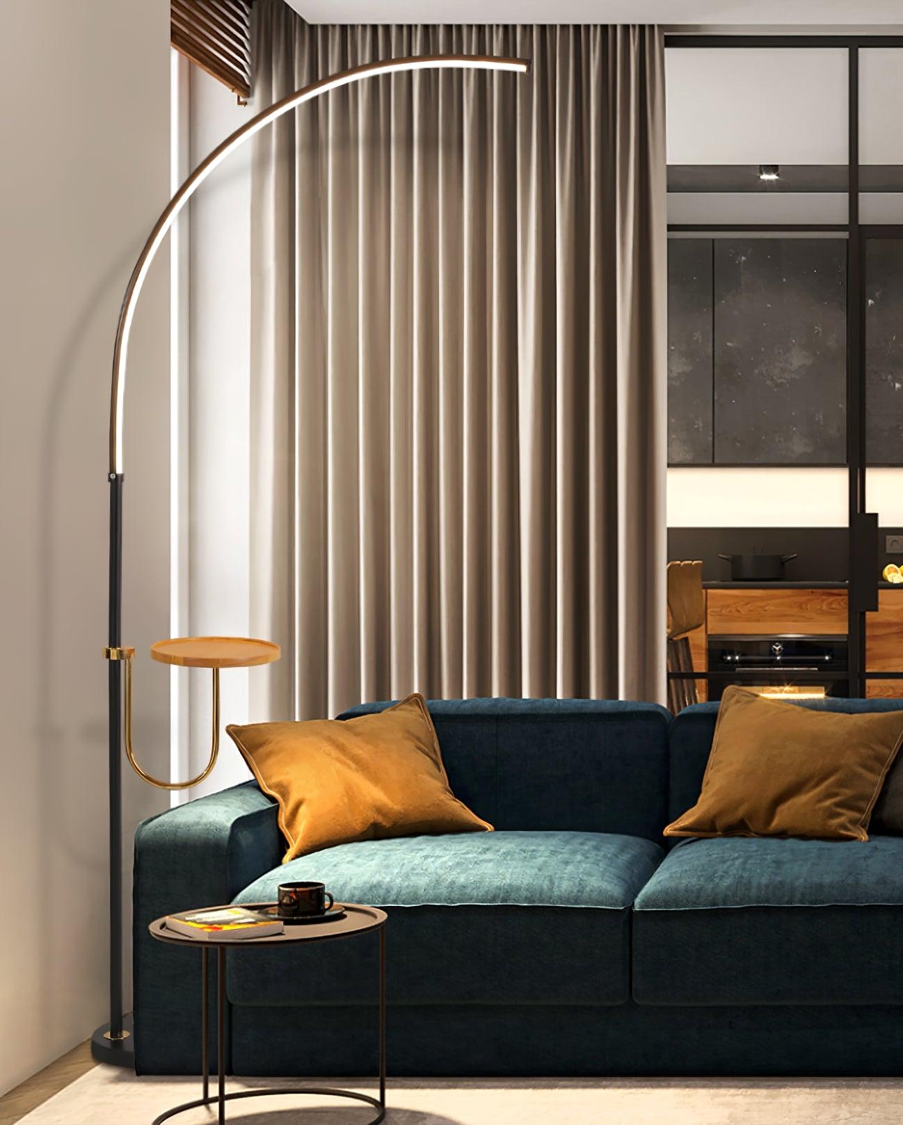 Tild Wood Silicone Floor Lamp