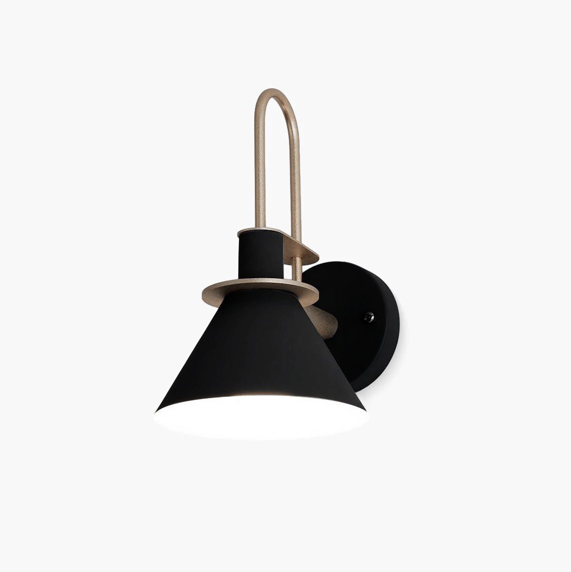 Solerine Wall Lamp Black Gold Minimalist