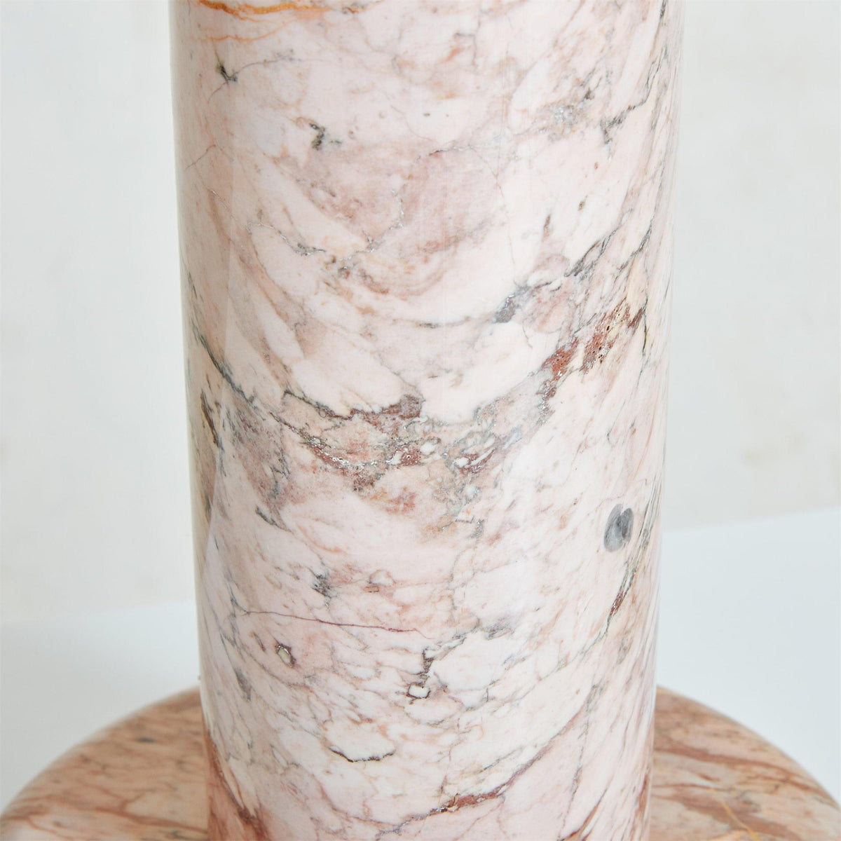 Neroina Maris Pink Marble Table Lamp