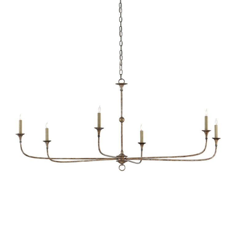 Lustra Candle Chandelier Elegant - Neutral Decor