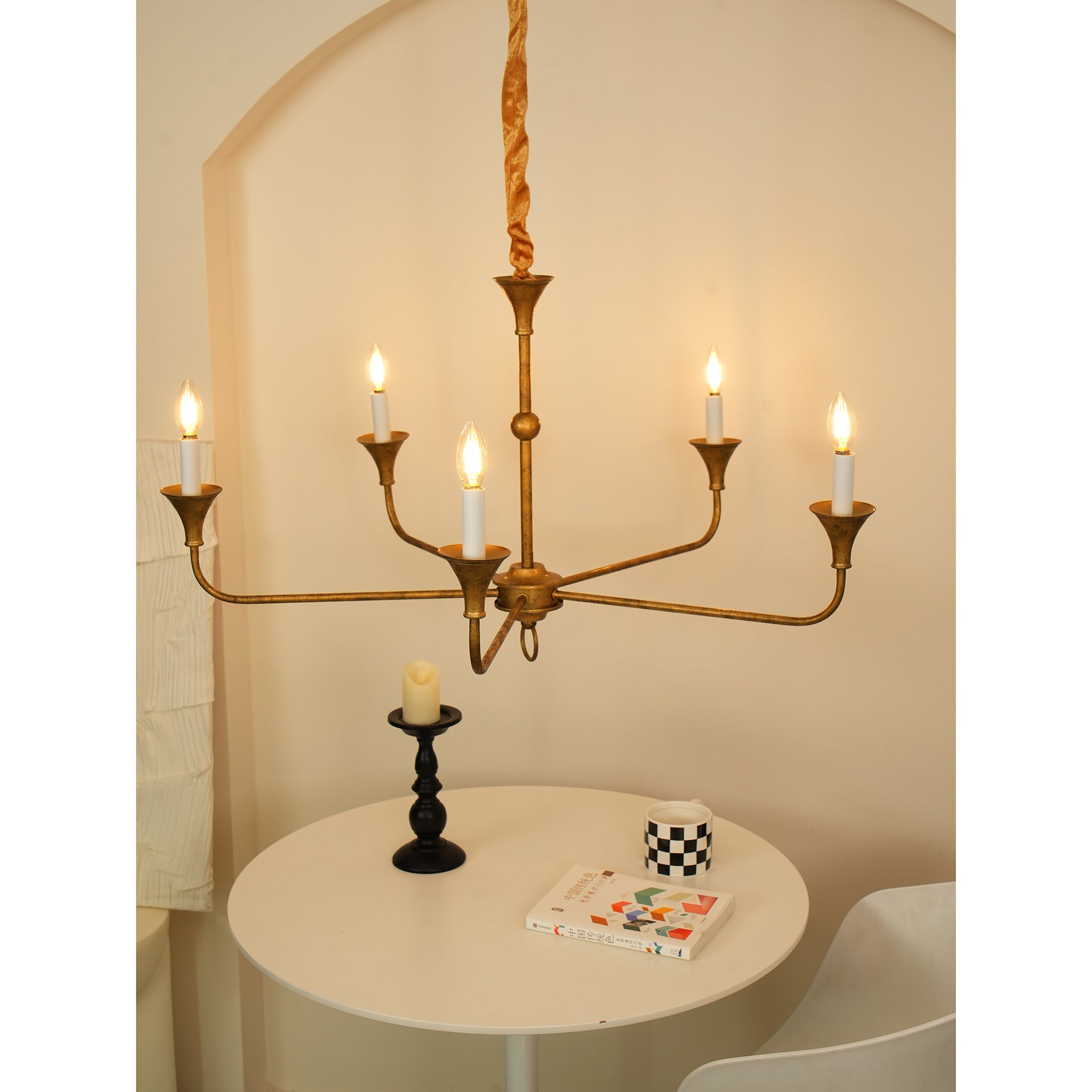 Livelo Candle Chandelier Elegant