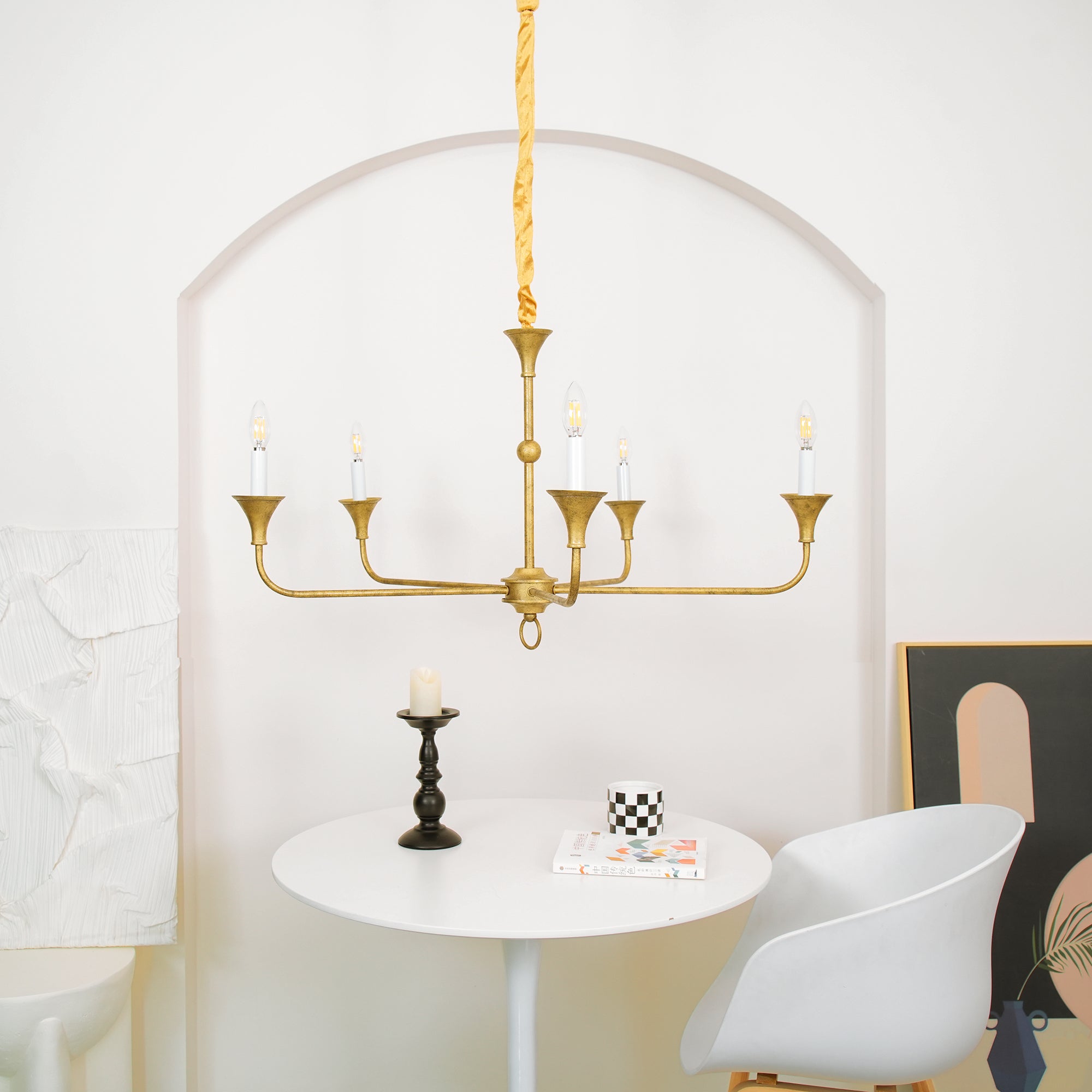 Livelo Candle Chandelier Elegant