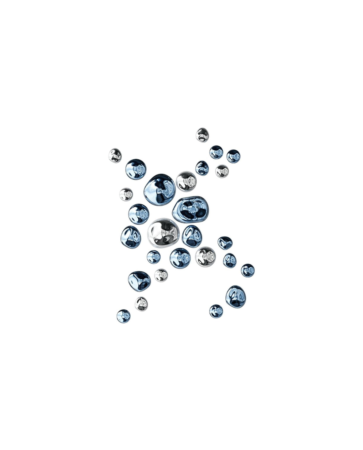 Nyzoris Bubble Glass Wall Light