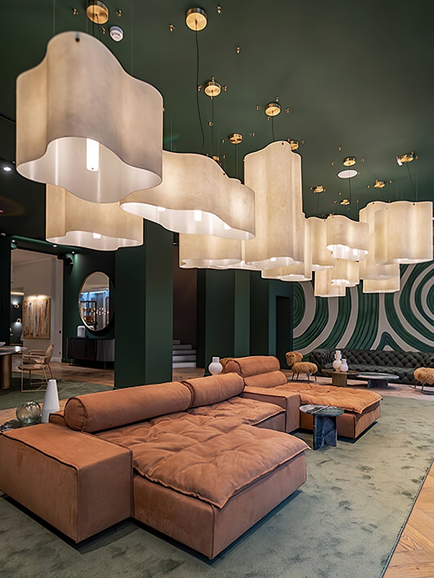 Evelan Art Cloud Shape Modern Pendant Lamp