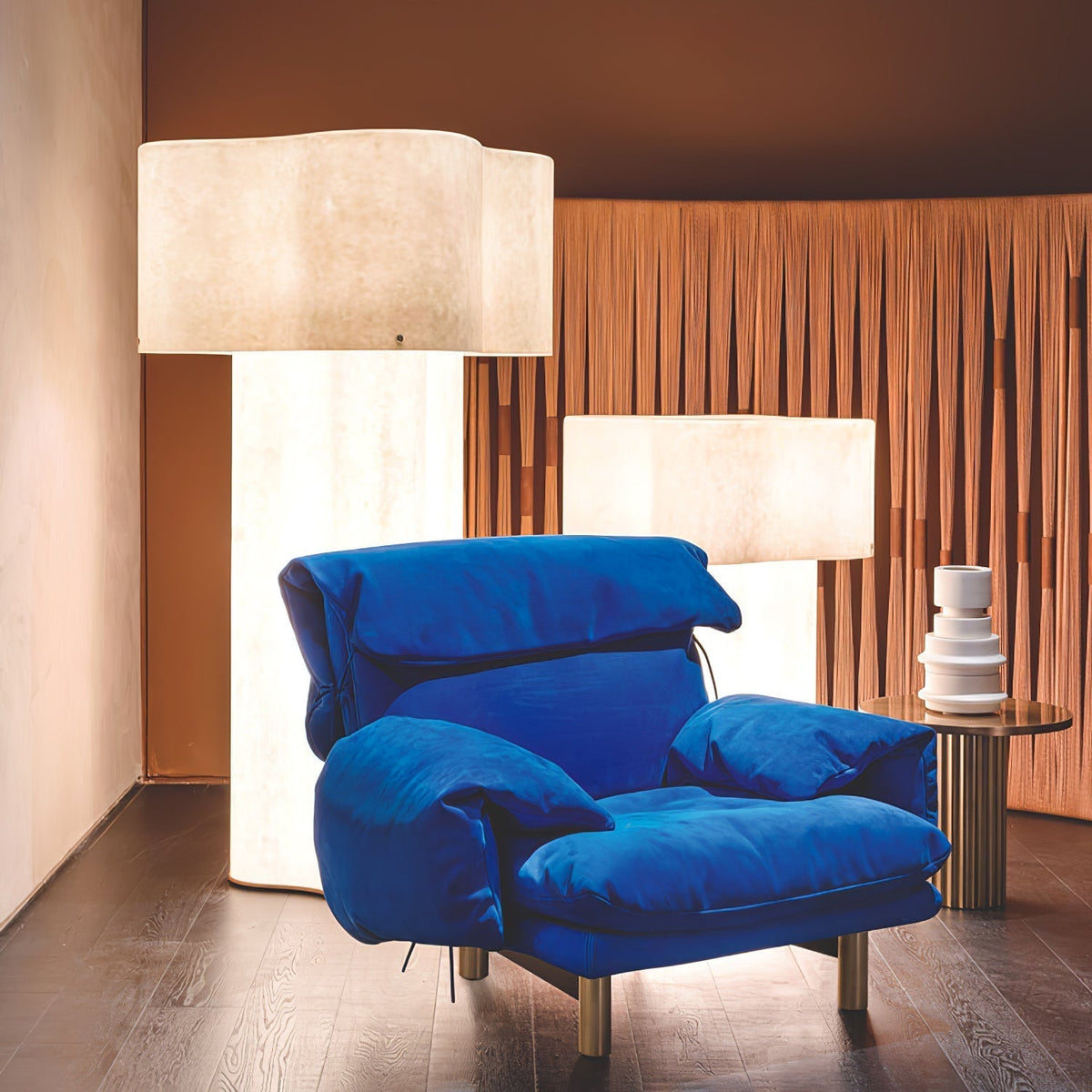 Loneo Minimalist FRP Floor Lamp