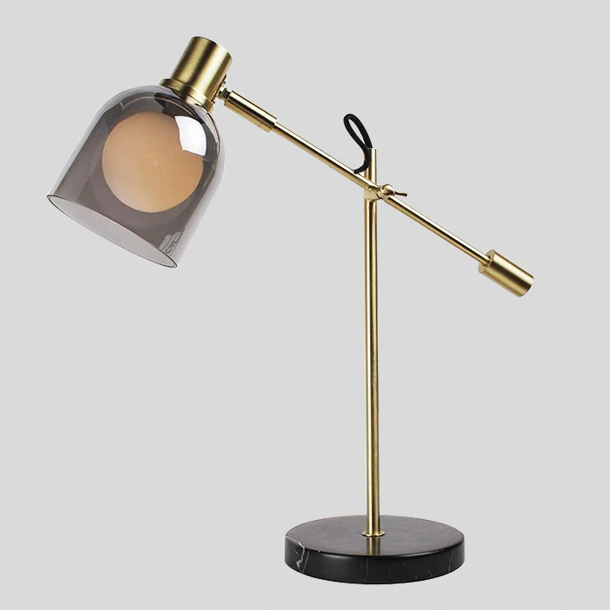 Locor Marble Industrial Table Lamp